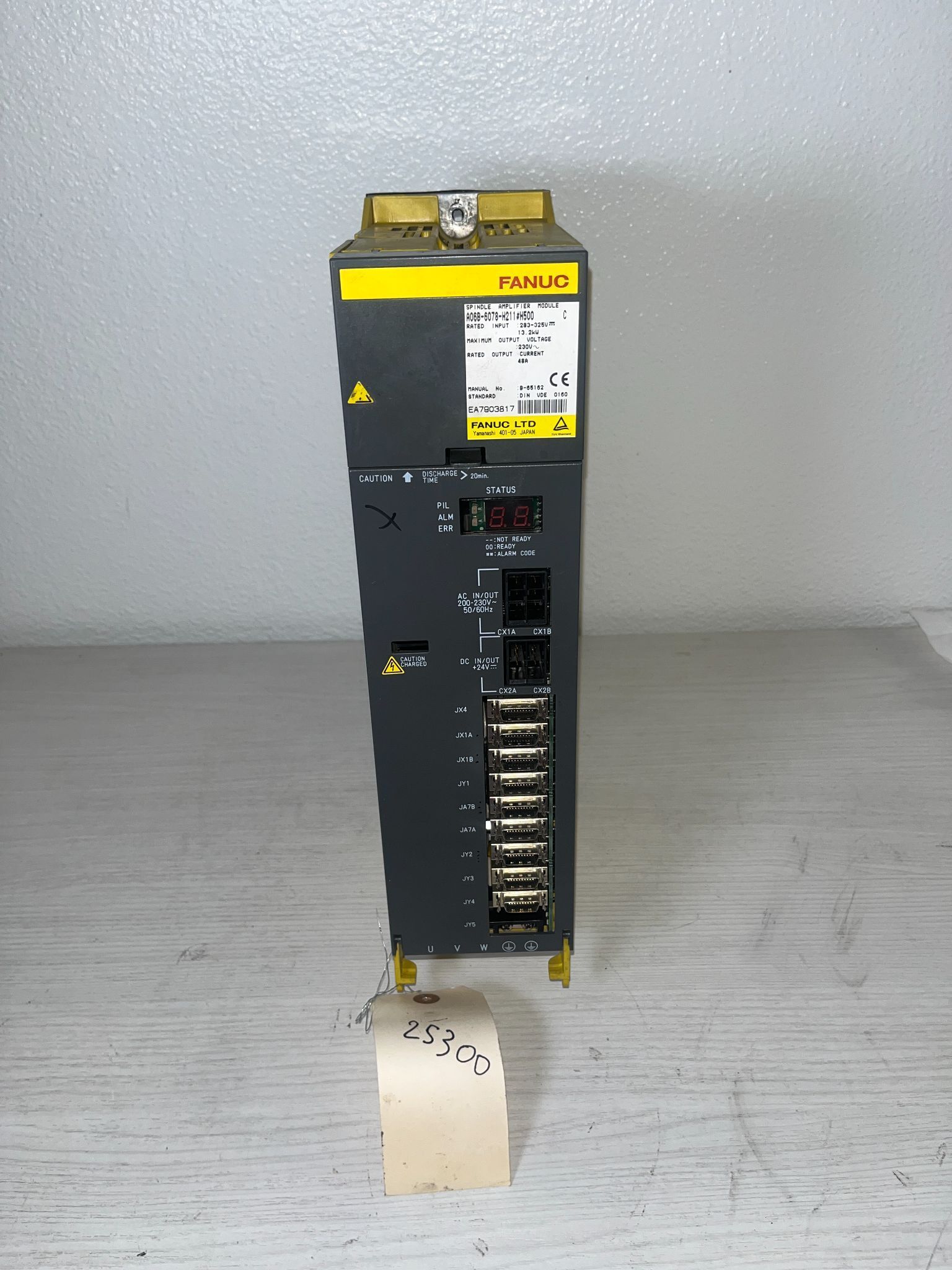 FANUC A06B-6078-H211#H500 Parts 0