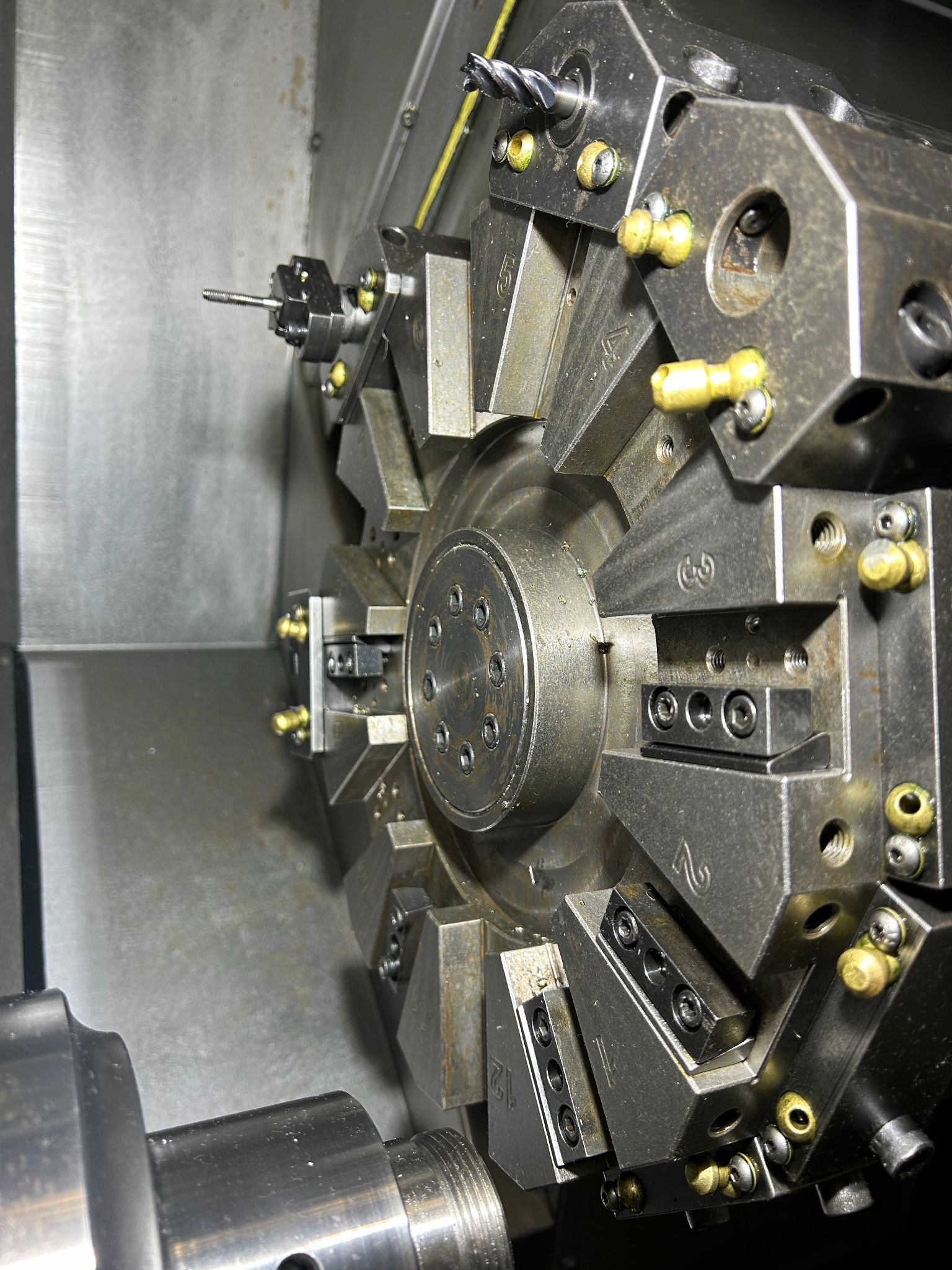 Haas ST 10 CNC Turning Center Lathe W/ Bar Feeder 23203027
