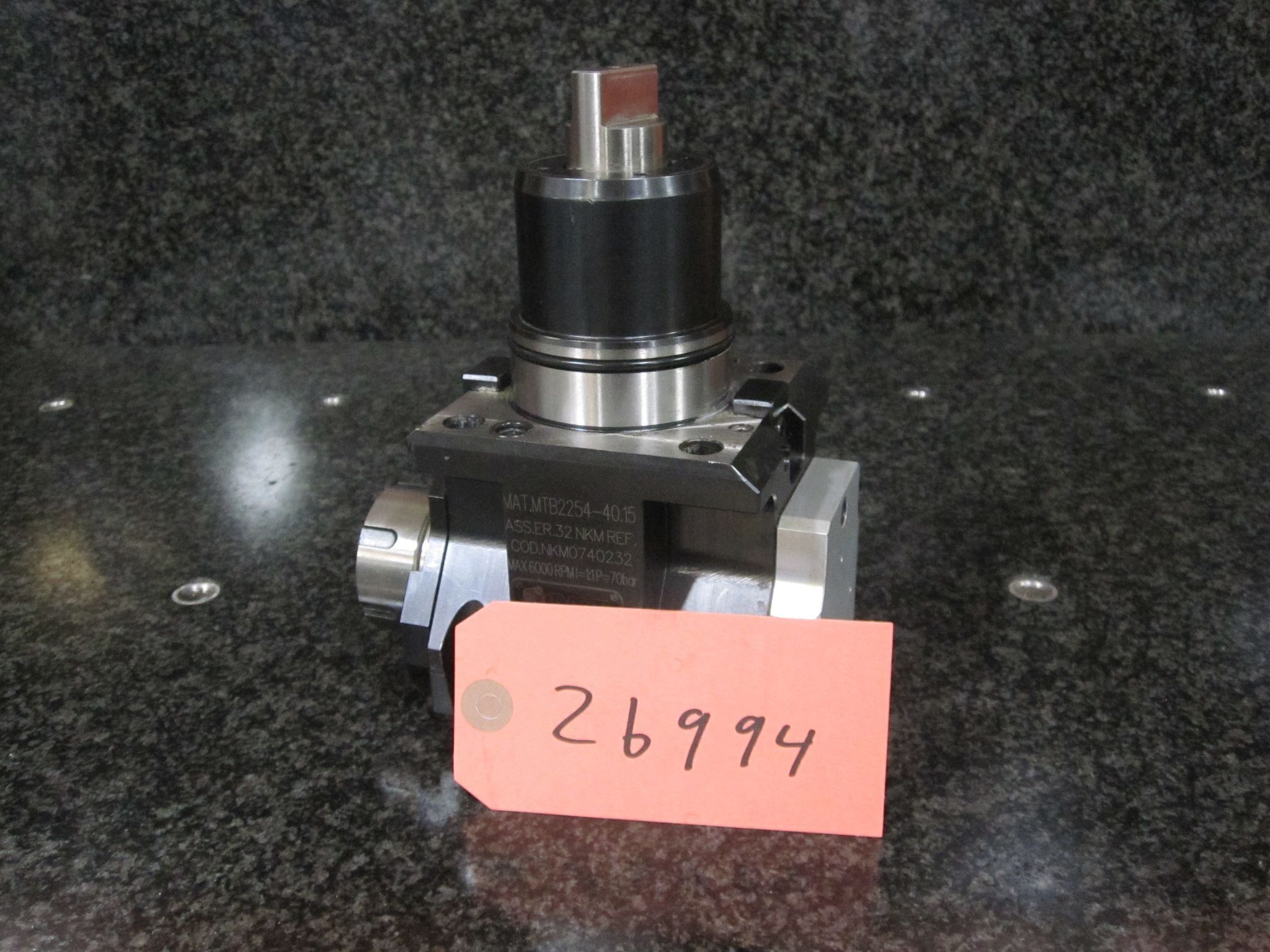 MT MARCHETTI NKM0740232 90 DEGREE RIGHT ANGLE LIVE DRIVEN TOOL HOLDER ER32 11
