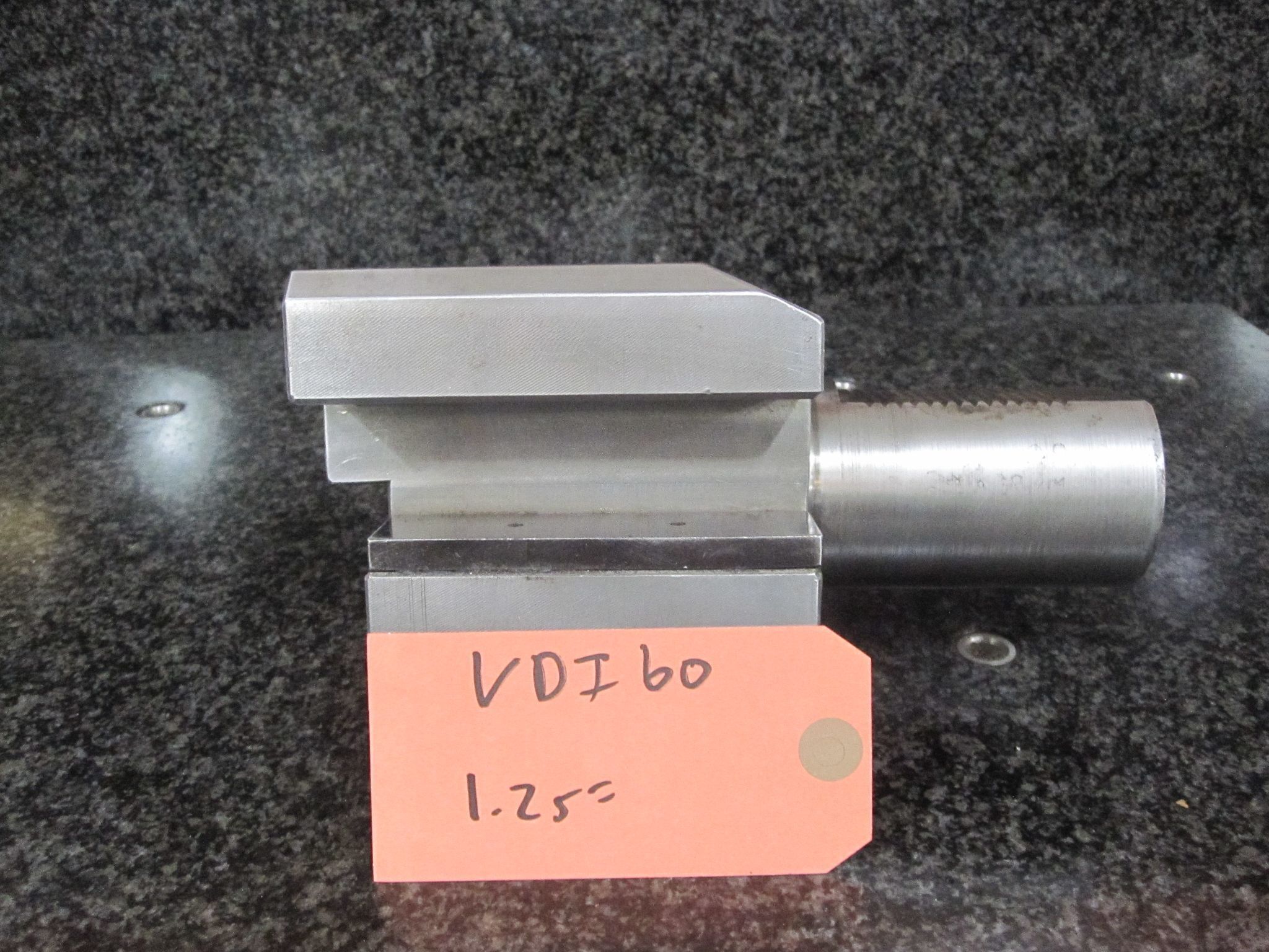 VDI60 VDI 60 SQUARE SHANK TURNING TOOL HOLDER STATIC 1.25" 1-1/4" 1
