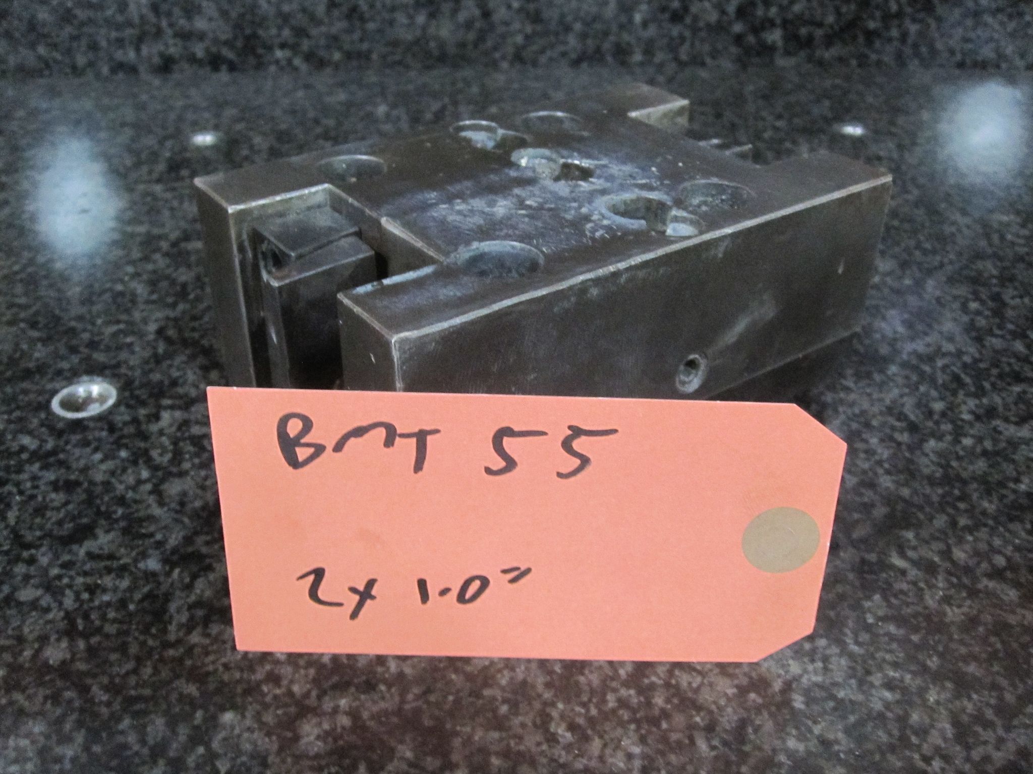 BMT55 BMT 55 DUAL SIDED DOUBLE SIDE 1.0" SQUARE SHANK TURNING TOOL HOLDER STATIC 12