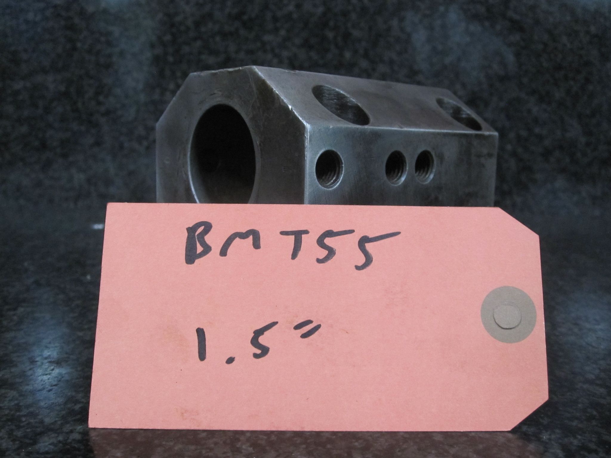 BMT55 BMT 55 1.5" 1-1/2" BORING BAR HOLDER STATIC ONE AND A HALF INCH 14