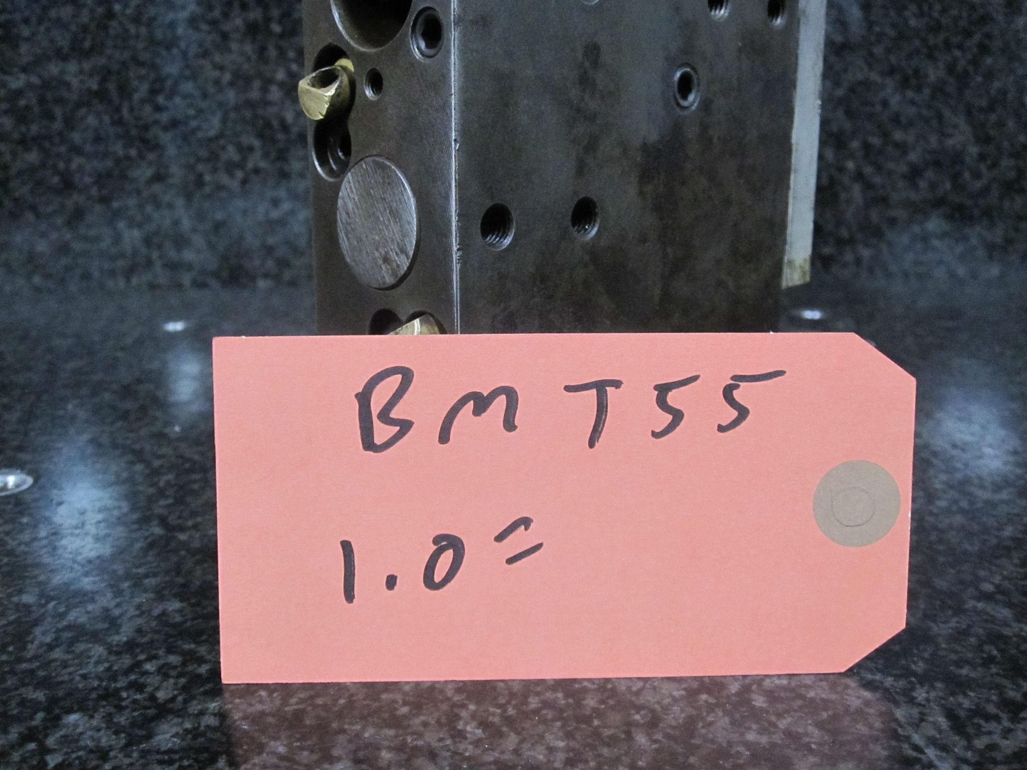 BMT55 BMT 55 DUAL DOUBLE BORING BAR HOLDER 1.0" STATIC **PLUGGED** 11