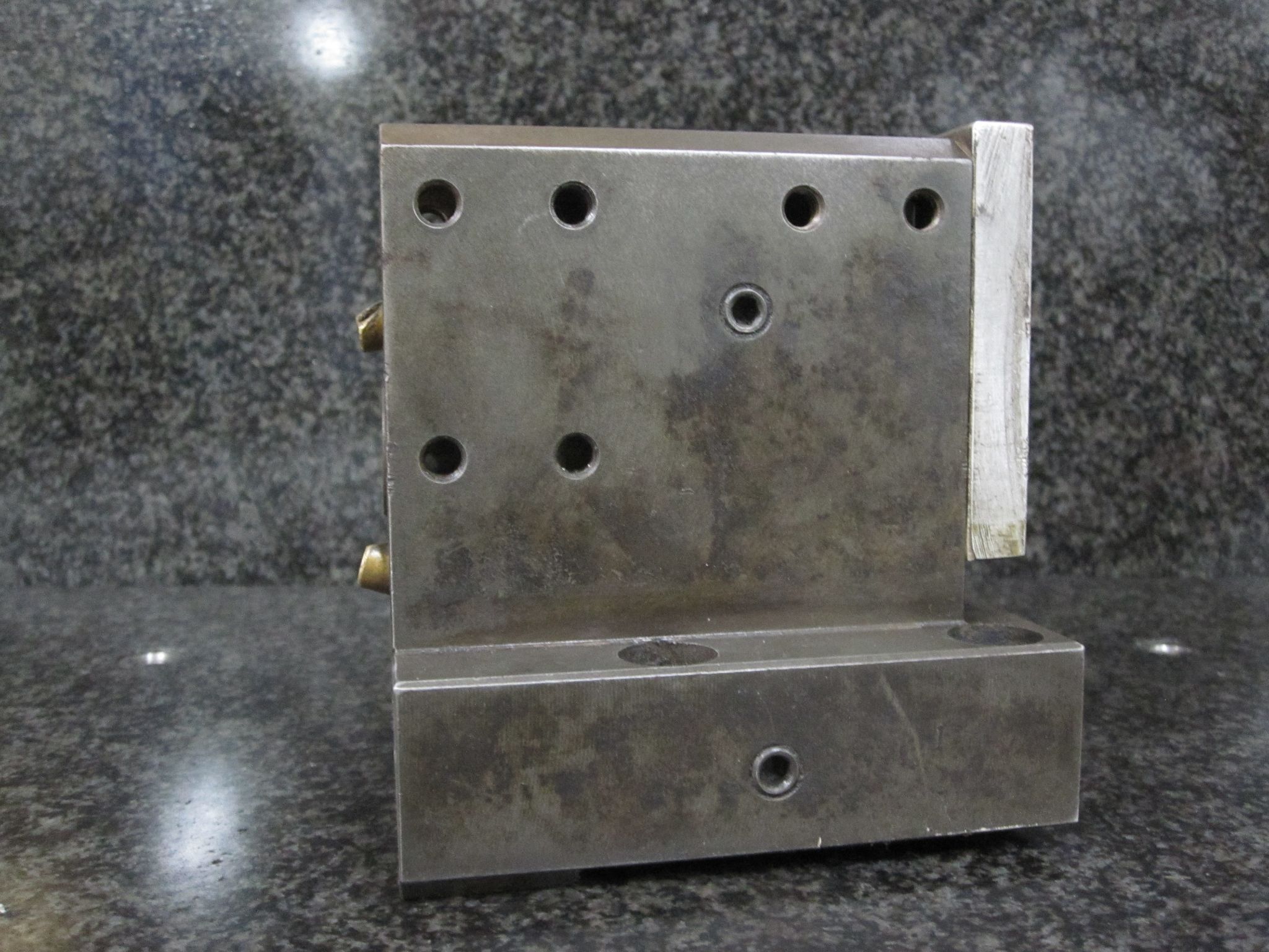 BMT55 BMT 55 DUAL DOUBLE BORING BAR HOLDER 1.0" STATIC **PLUGGED** 1