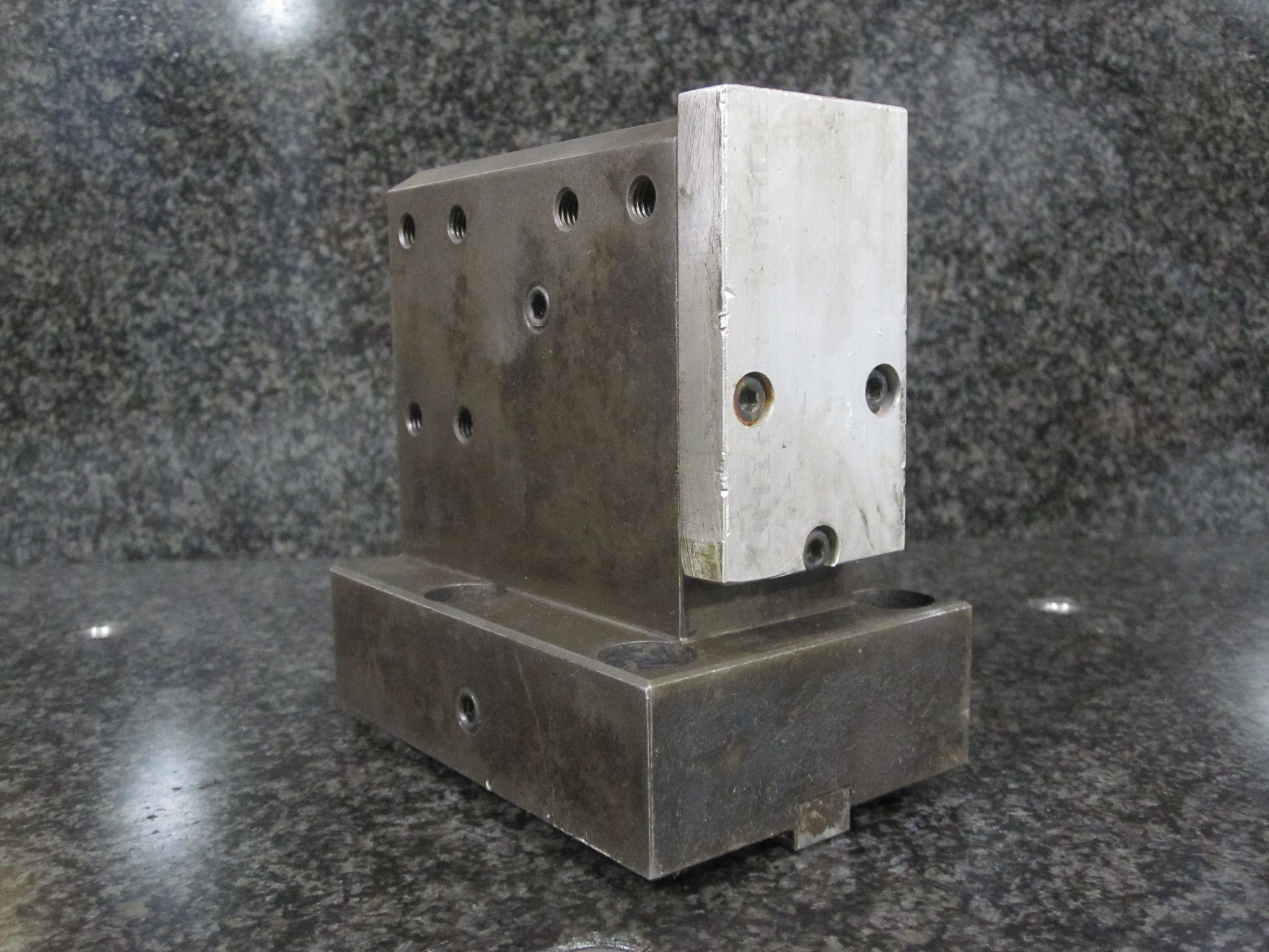 BMT55 BMT 55 DUAL DOUBLE BORING BAR HOLDER 1.0" STATIC **PLUGGED** 2