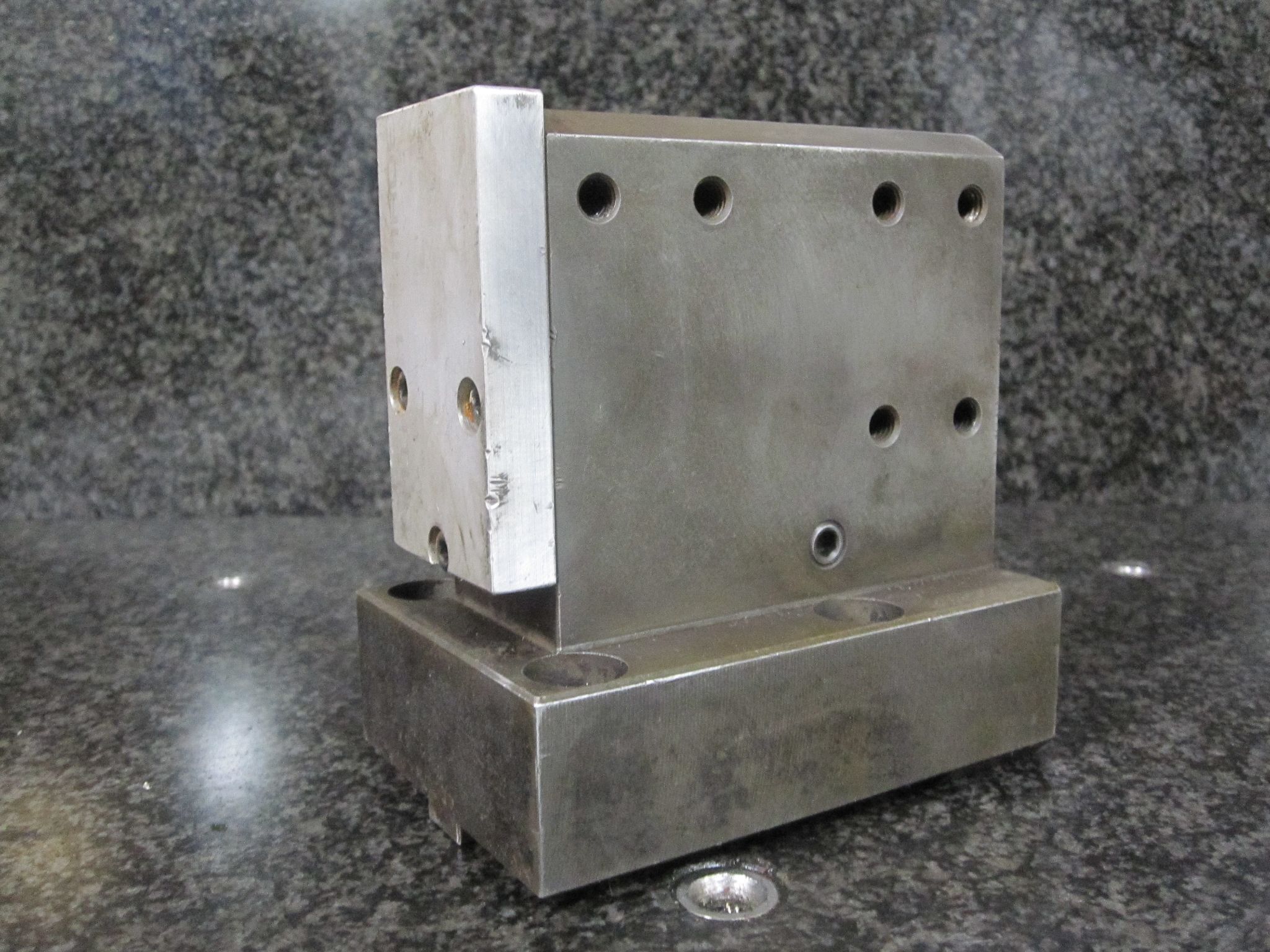 BMT55 BMT 55 DUAL DOUBLE BORING BAR HOLDER 1.0" STATIC **PLUGGED** 3