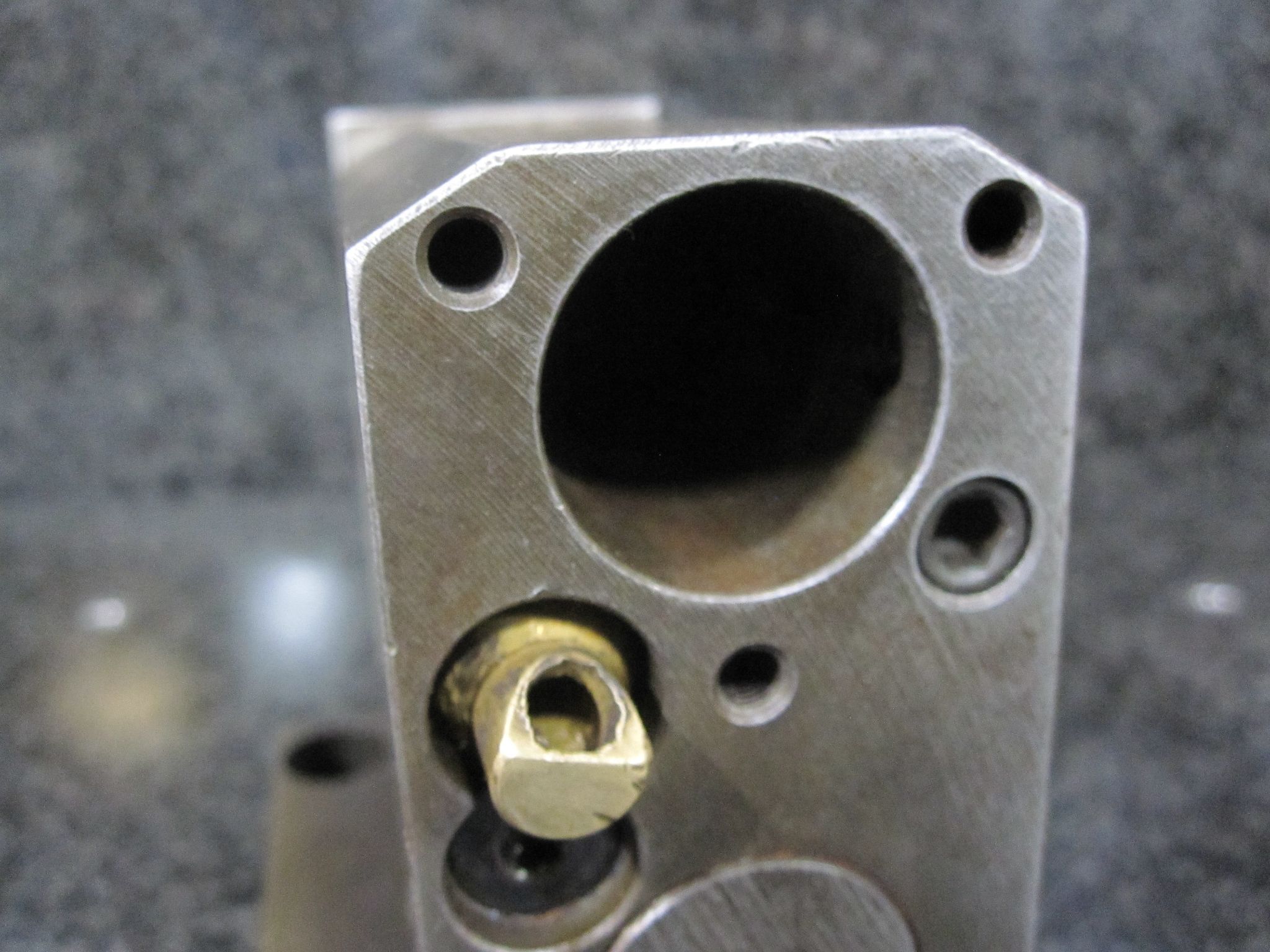 BMT55 BMT 55 DUAL DOUBLE BORING BAR HOLDER 1.0" STATIC **PLUGGED** 5