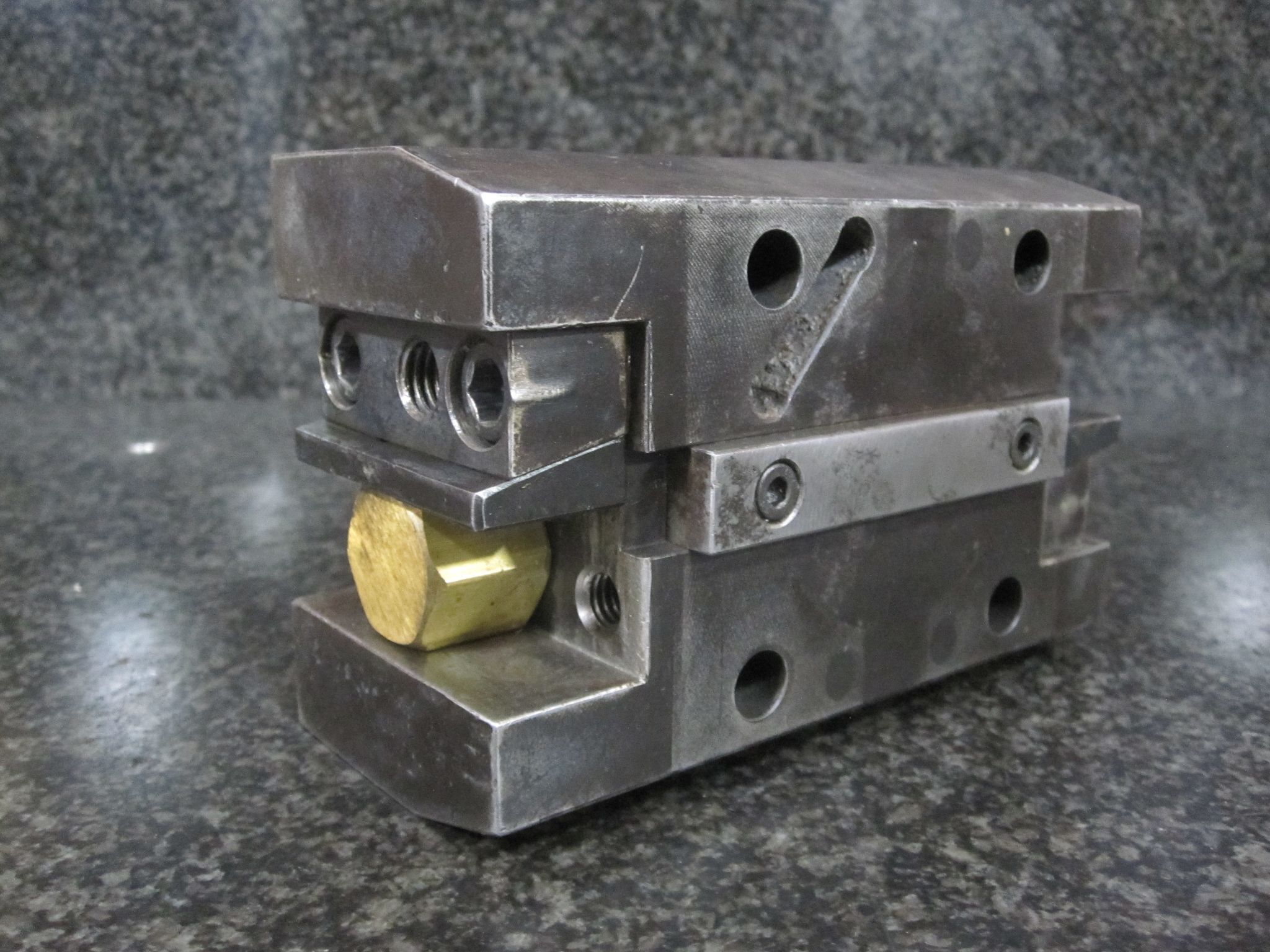 BMT55 BMT 55 DUAL SIDED DOUBLE SIDE 1.0" SQUARE SHANK TURNING TOOL HOLDER STATIC 4