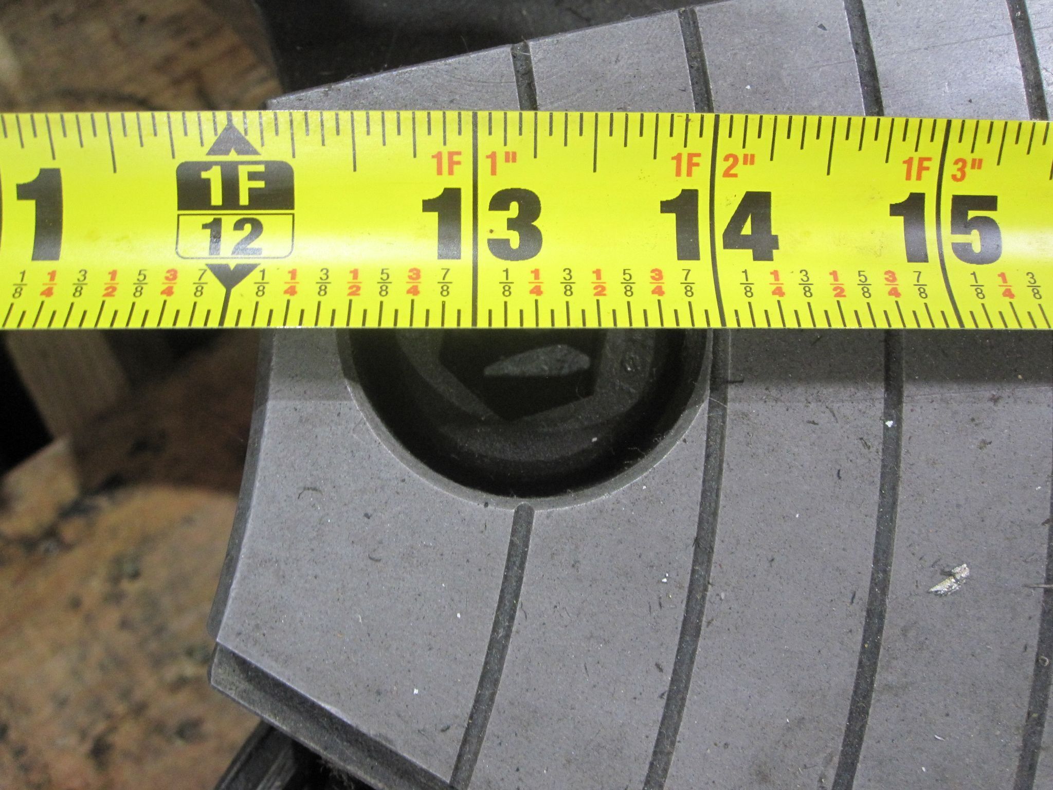 BISON LARGE CHUCK INDEPENDENT 4 JAW OIL COUNTRY CHUCK W/ LARGE THROUGH HOLE BISON A2-15 SPINDLE MOUNT 9