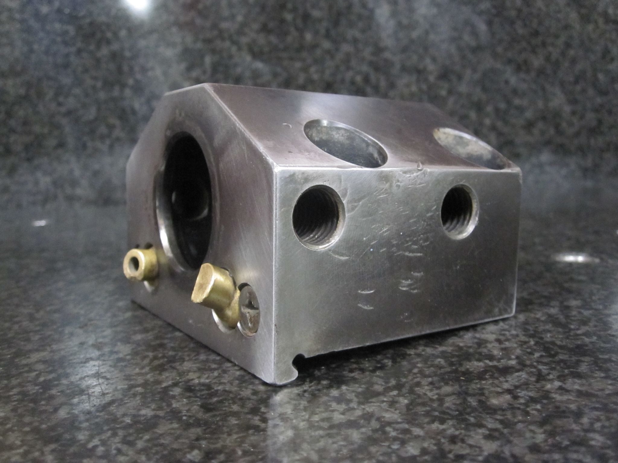 TRUDEX 9T6 A118-8435 OKUMA A118 45 X 80 MM STATIC BORING BAR HOLDER 1.5" 1-1/2" TOOL 0
