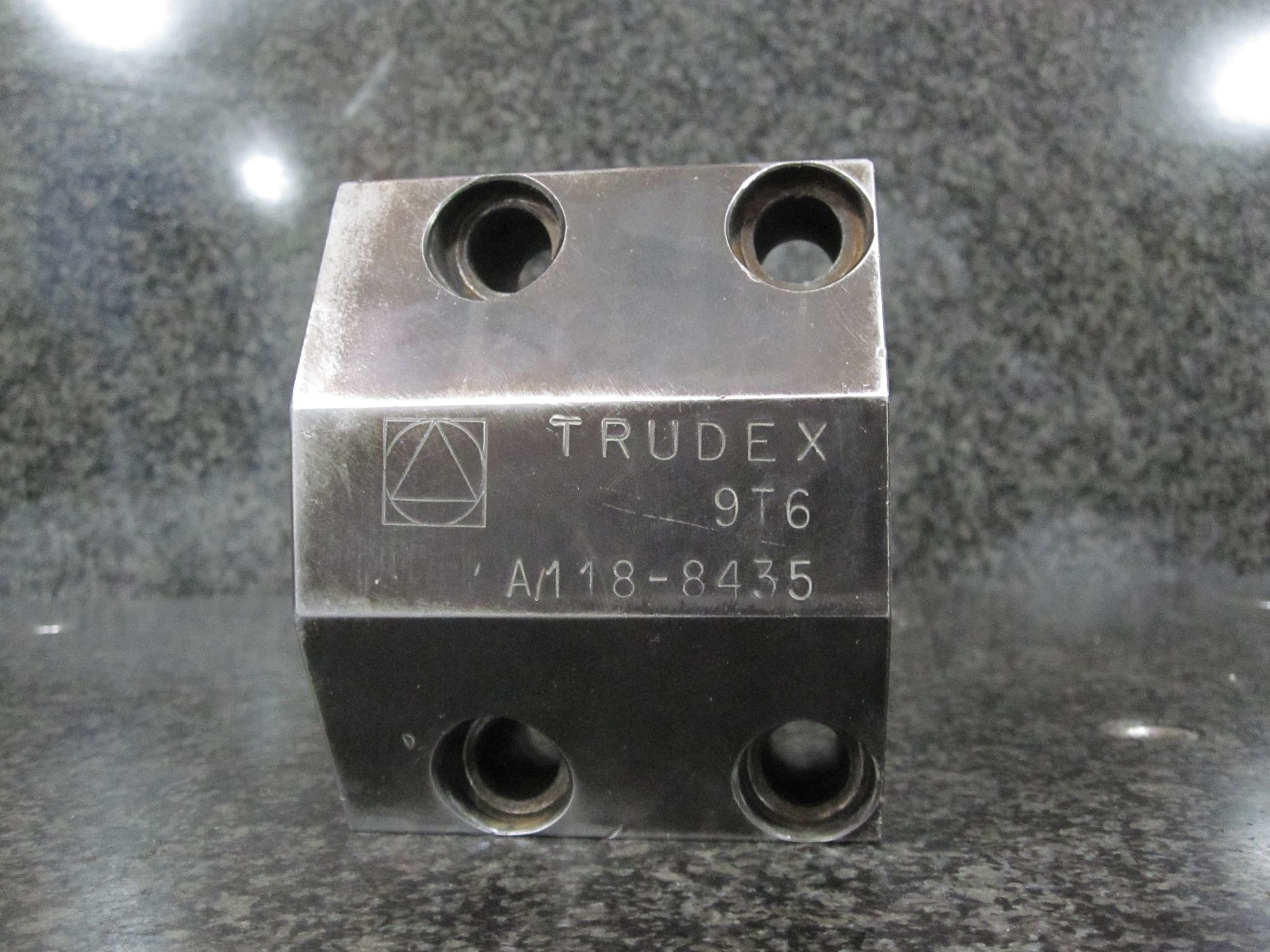 TRUDEX 9T6 A118-8435 OKUMA A118 45 X 80 MM STATIC BORING BAR HOLDER 1.5" 1-1/2" TOOL 5