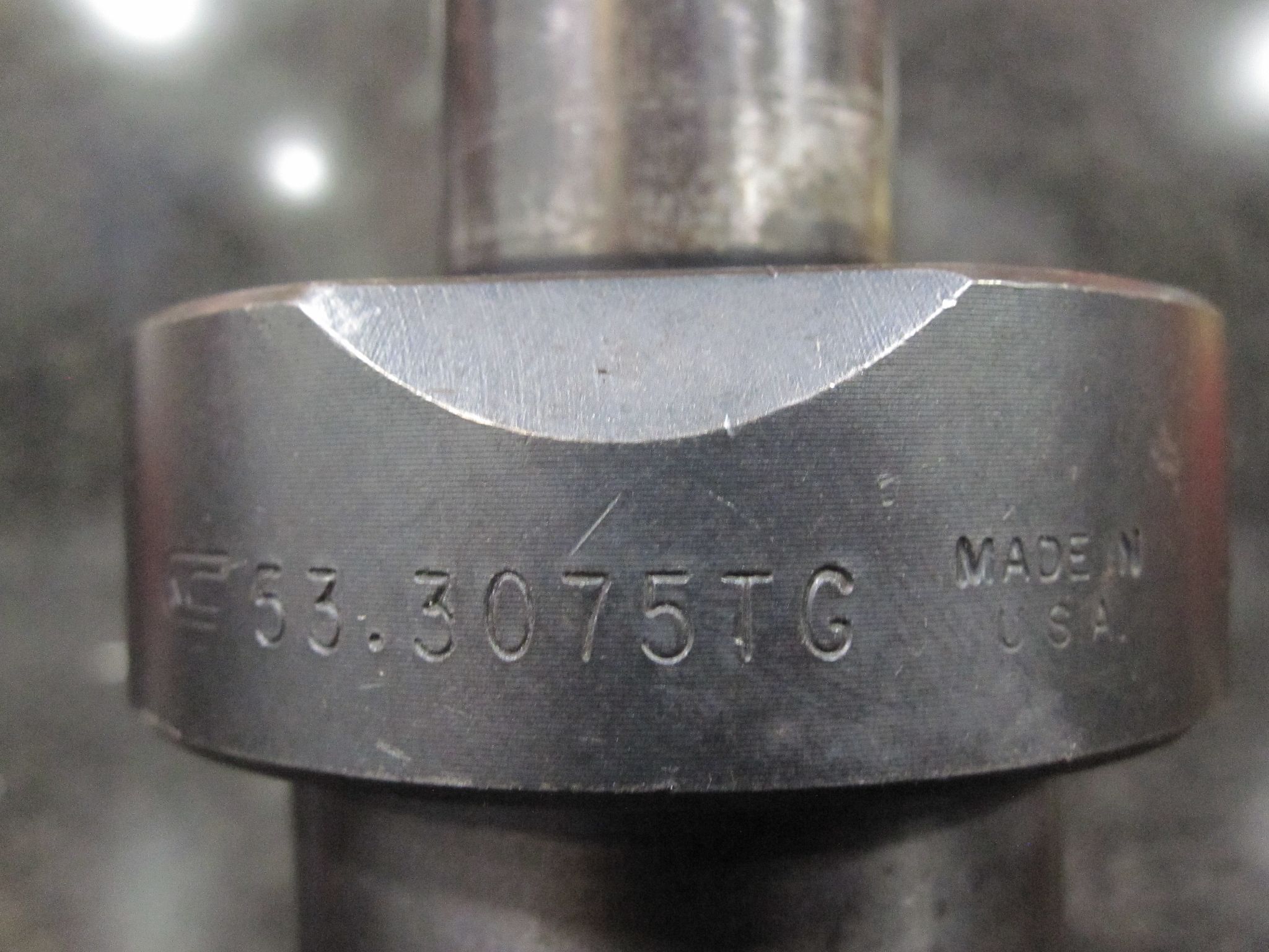 GLOBAL CNC 53.3075TG VDI30 VDI 30 STATIC BORING BAR OR ROUND TOOL TREMENDOUS GRIP COLLET TG 8