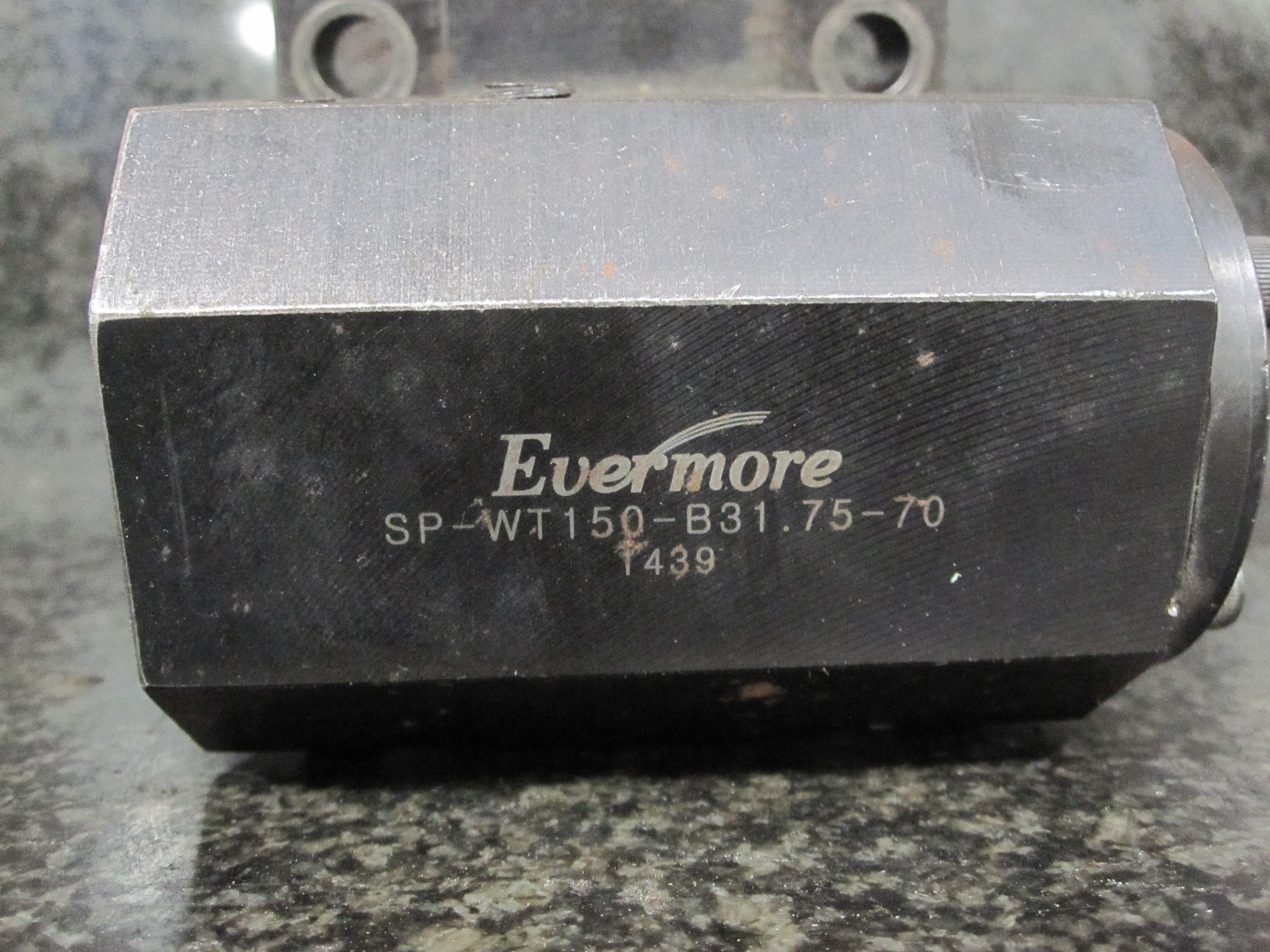 EVERMORE SP-WT150-B31.75-70 NAKAMURA TOME TW20 1.25" 1-1/4" BORING BAR HOLDER STATIC 6