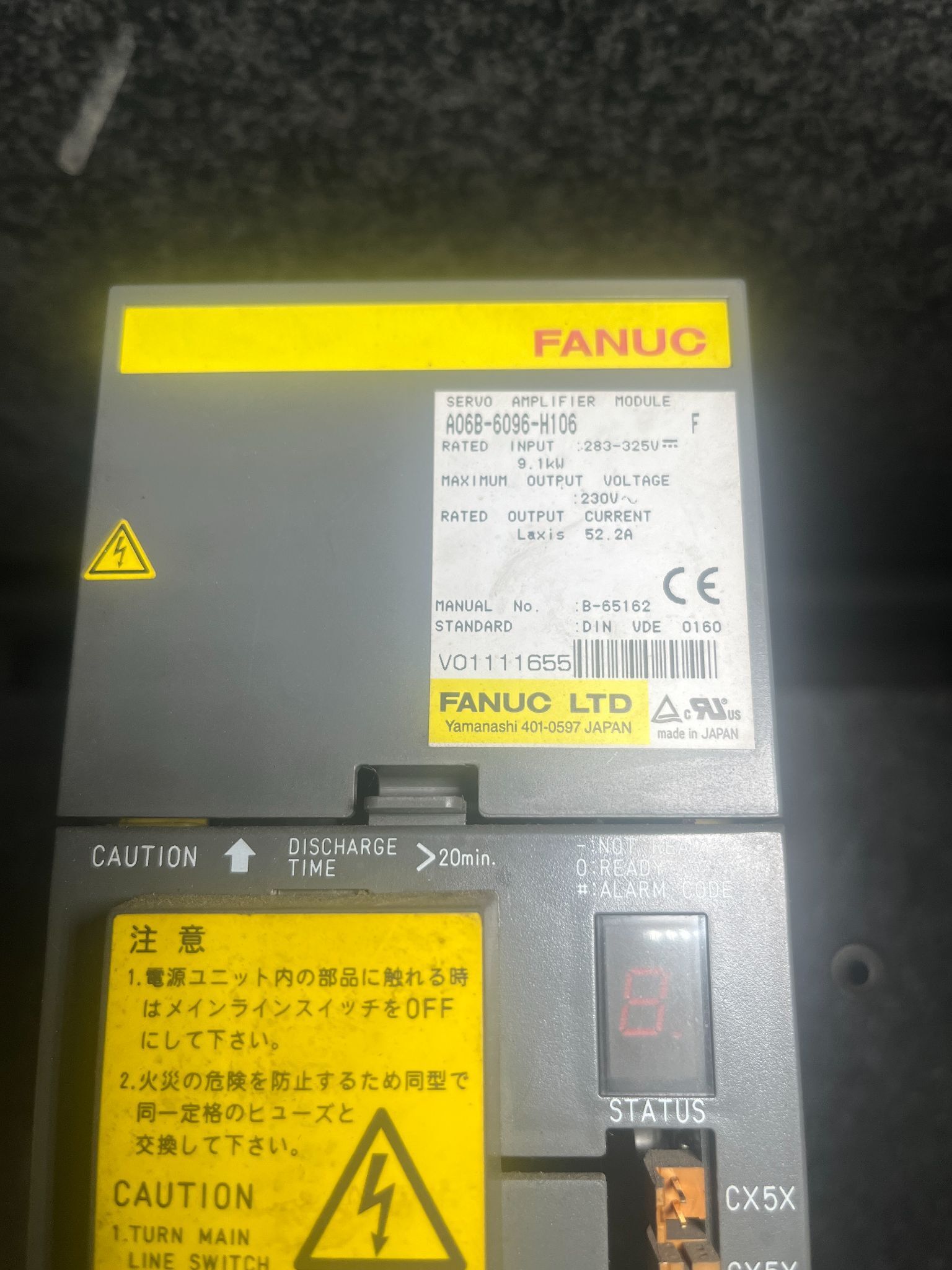 FANUC A06B-6096-H106 1