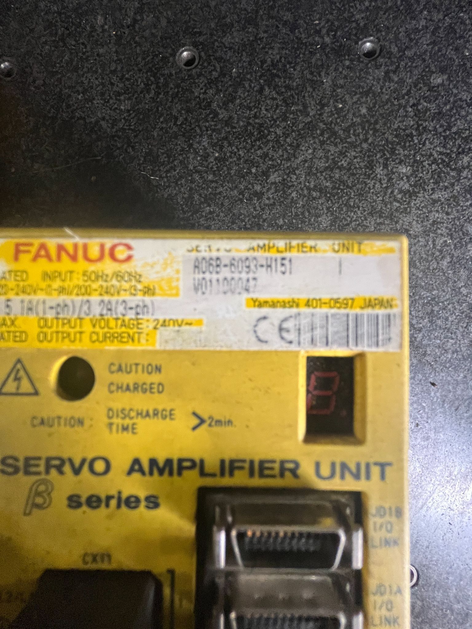 FANUC A06B-6093-H151 1