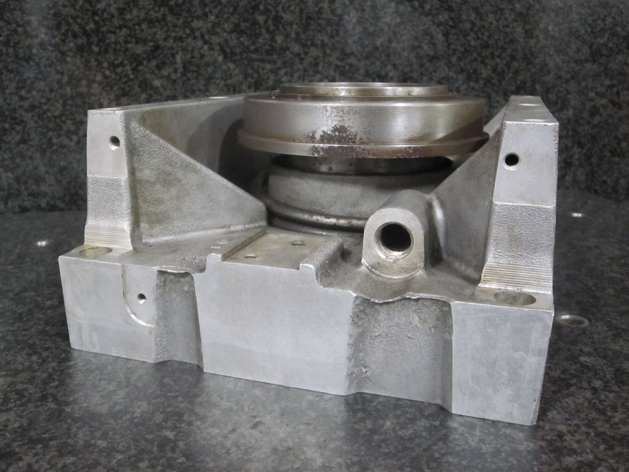 HAAS 14-4269A REV-A PNEUMATIC TOOL RELEASE CYLINDER BASE PN PART NUMBER 0