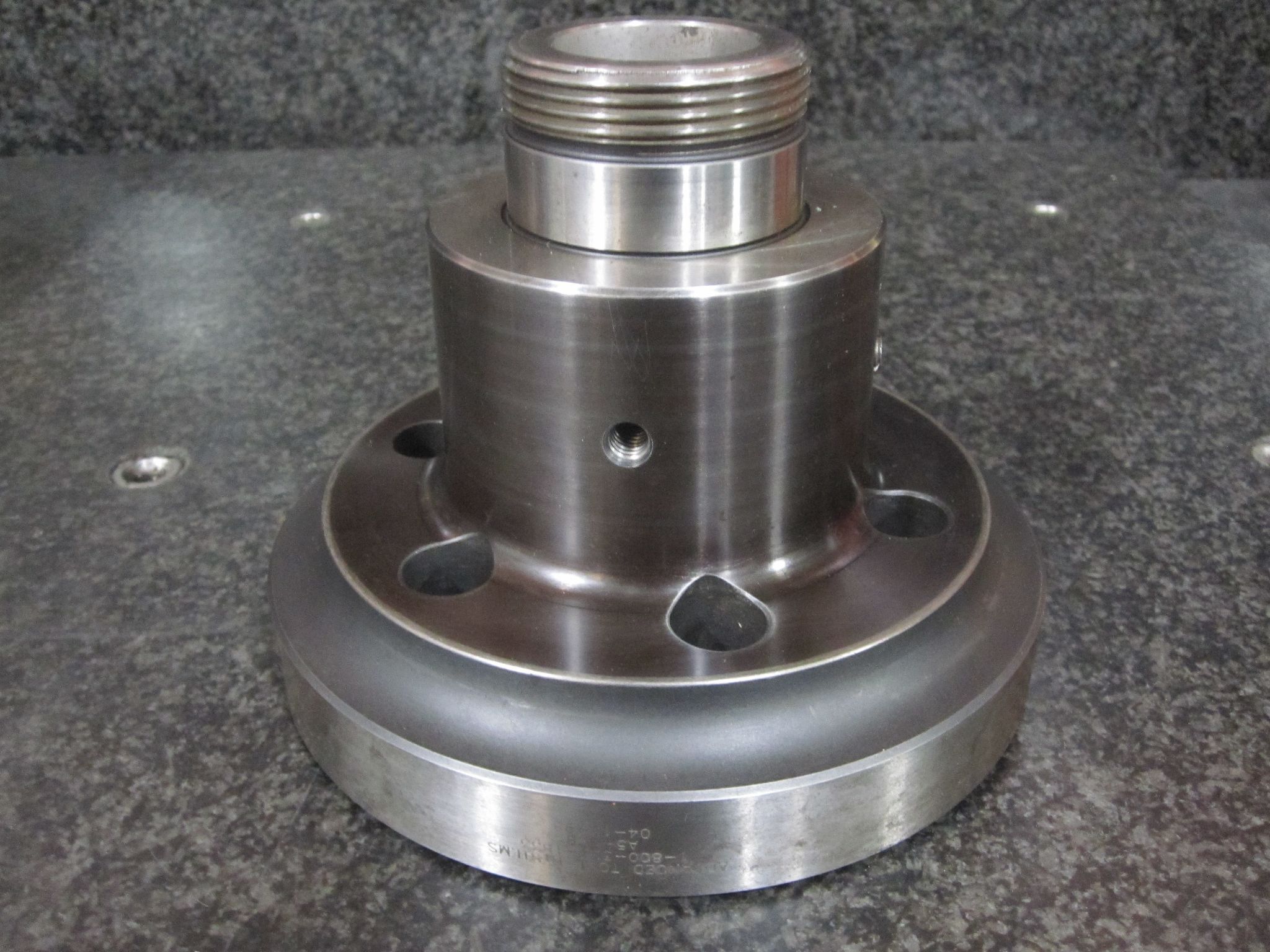 ADVANCED TOOL SYSTEMS ATS 5C COLLET CHUCK A5-5CB A2-5 MOUNT LATHE PULL BACK 3