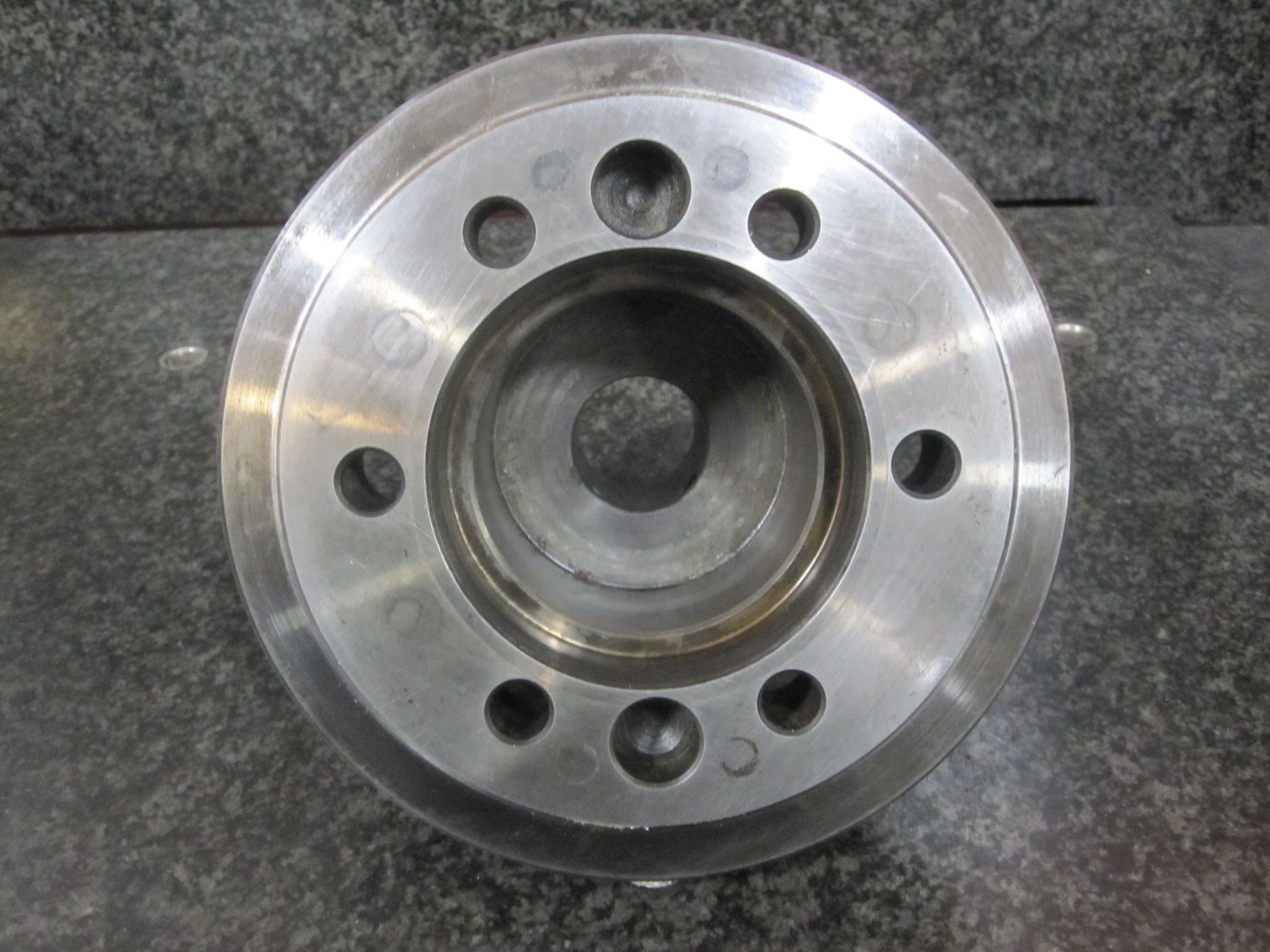 ADVANCED TOOL SYSTEMS ATS 5C COLLET CHUCK A5-5CB A2-5 MOUNT LATHE PULL BACK 5