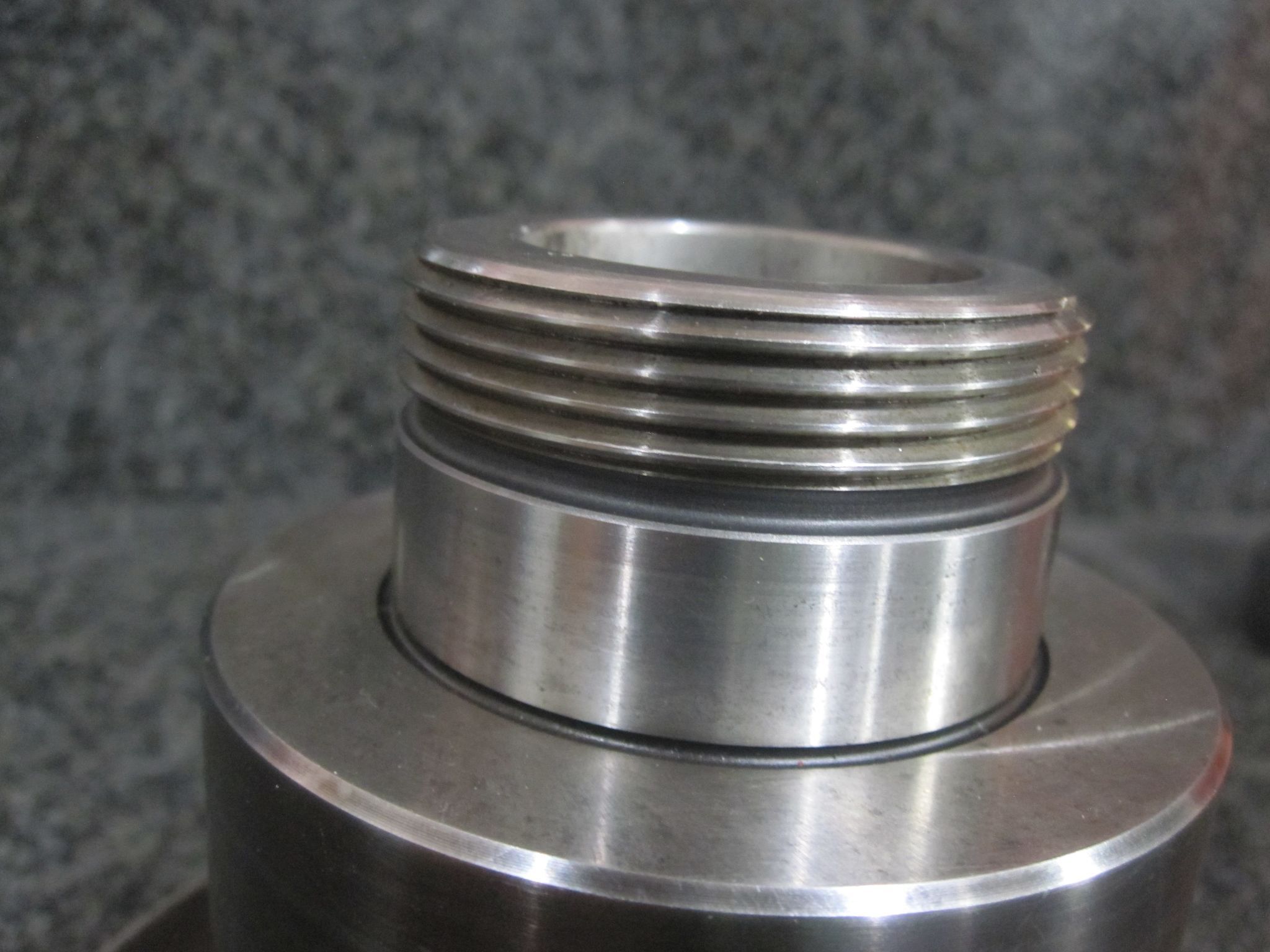 ADVANCED TOOL SYSTEMS ATS 5C COLLET CHUCK A5-5CB A2-5 MOUNT LATHE PULL BACK 9