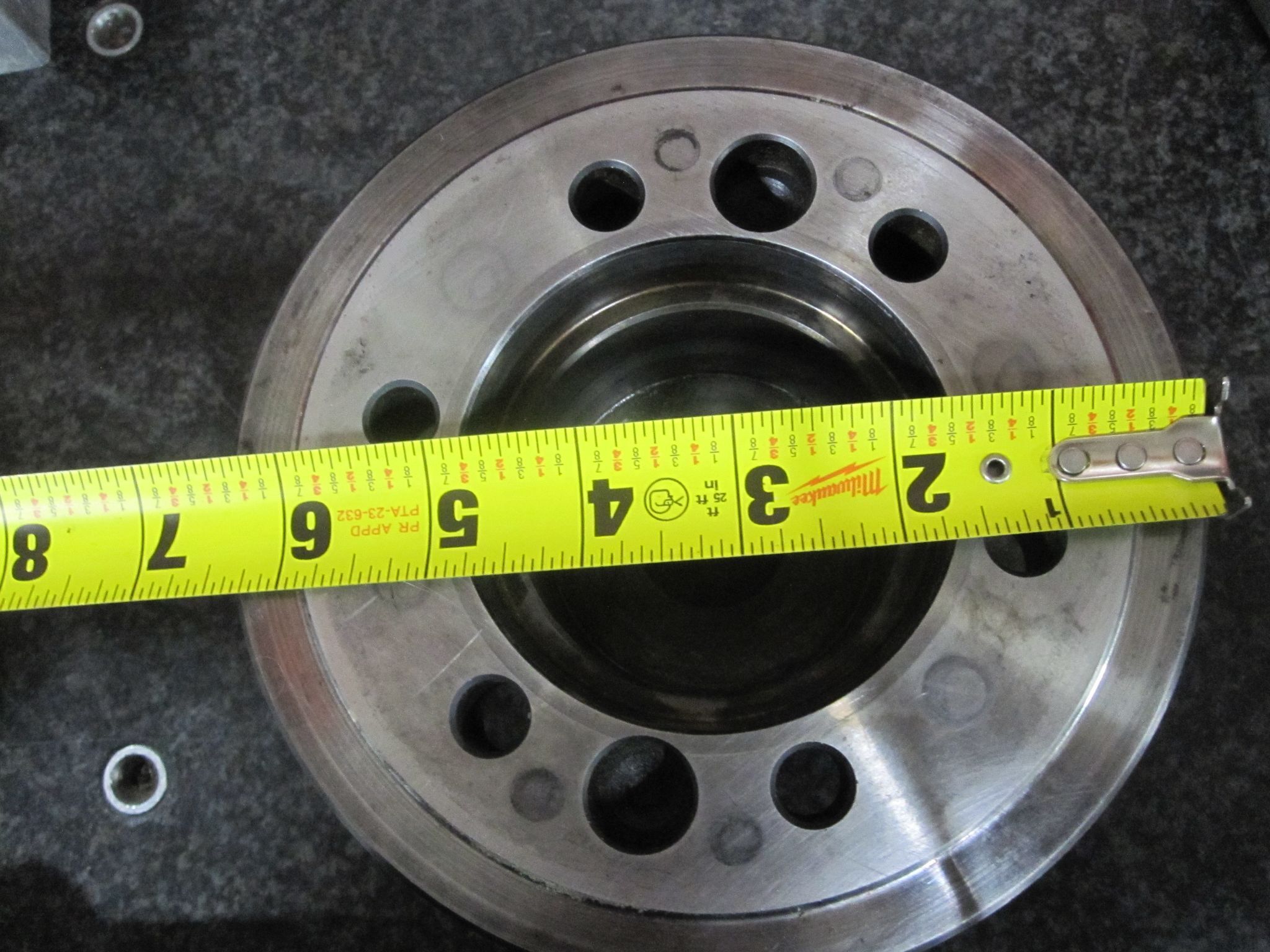 ADVANCED TOOL SYSTEMS ATS 5C COLLET CHUCK A5-5CB A2-5 MOUNT LATHE PULL BACK 11