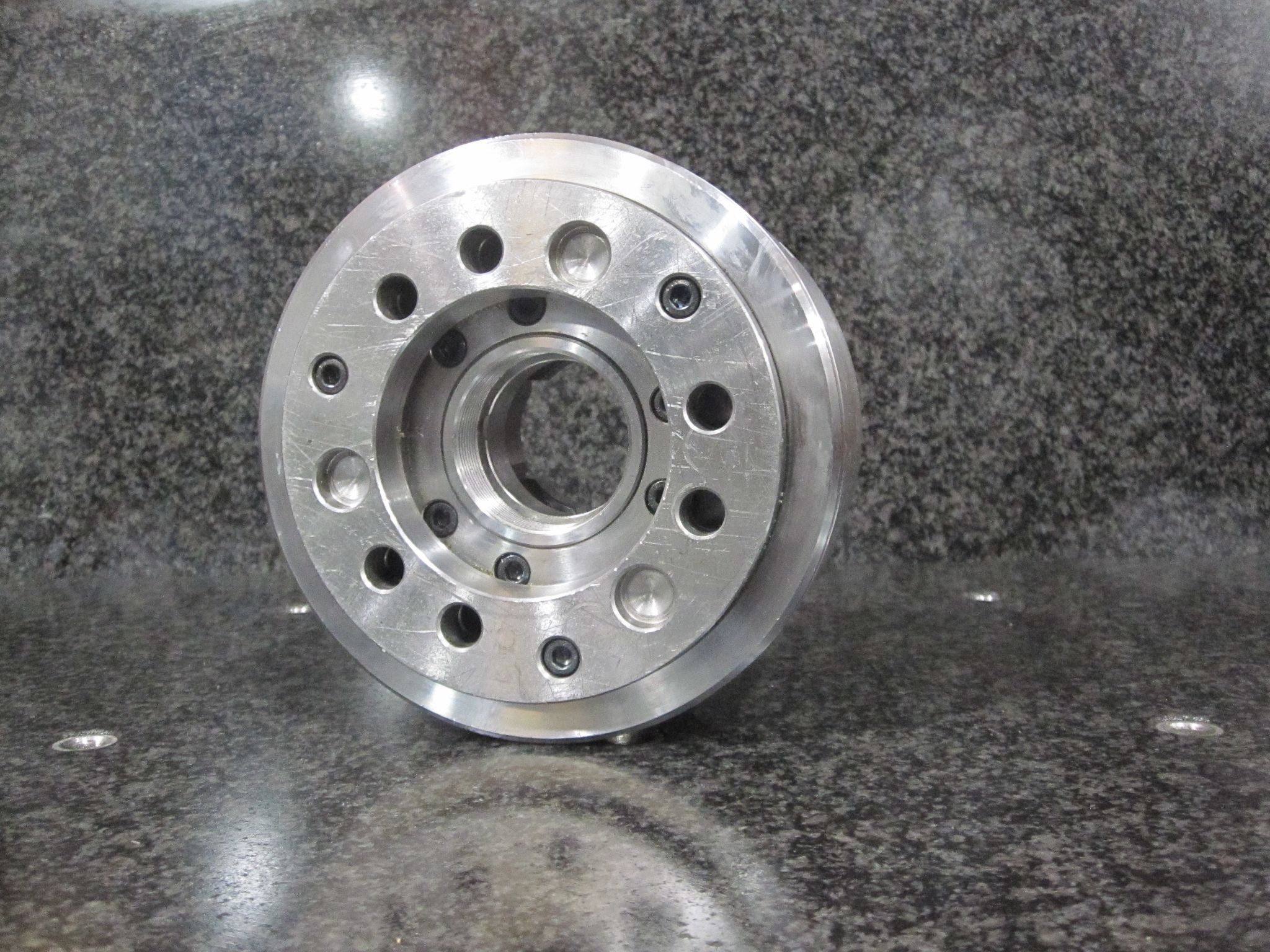 SEOAM 6" POWER CHUCK 3-JAW HYDRUALIC CAH-06 A2-5 8