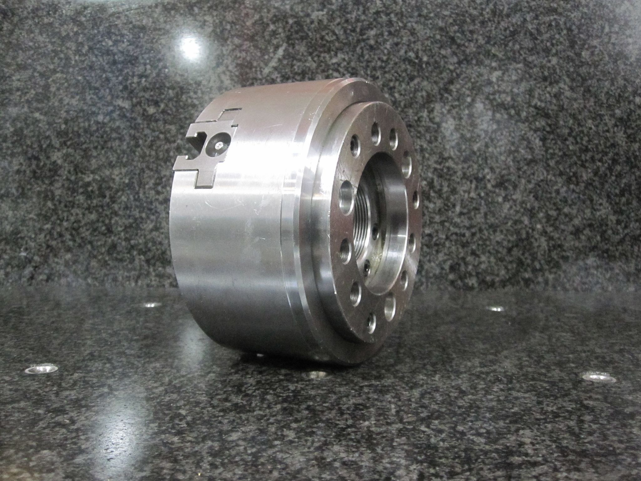 SEOAM 6" POWER CHUCK 3-JAW HYDRUALIC CAH-06 A2-5 9