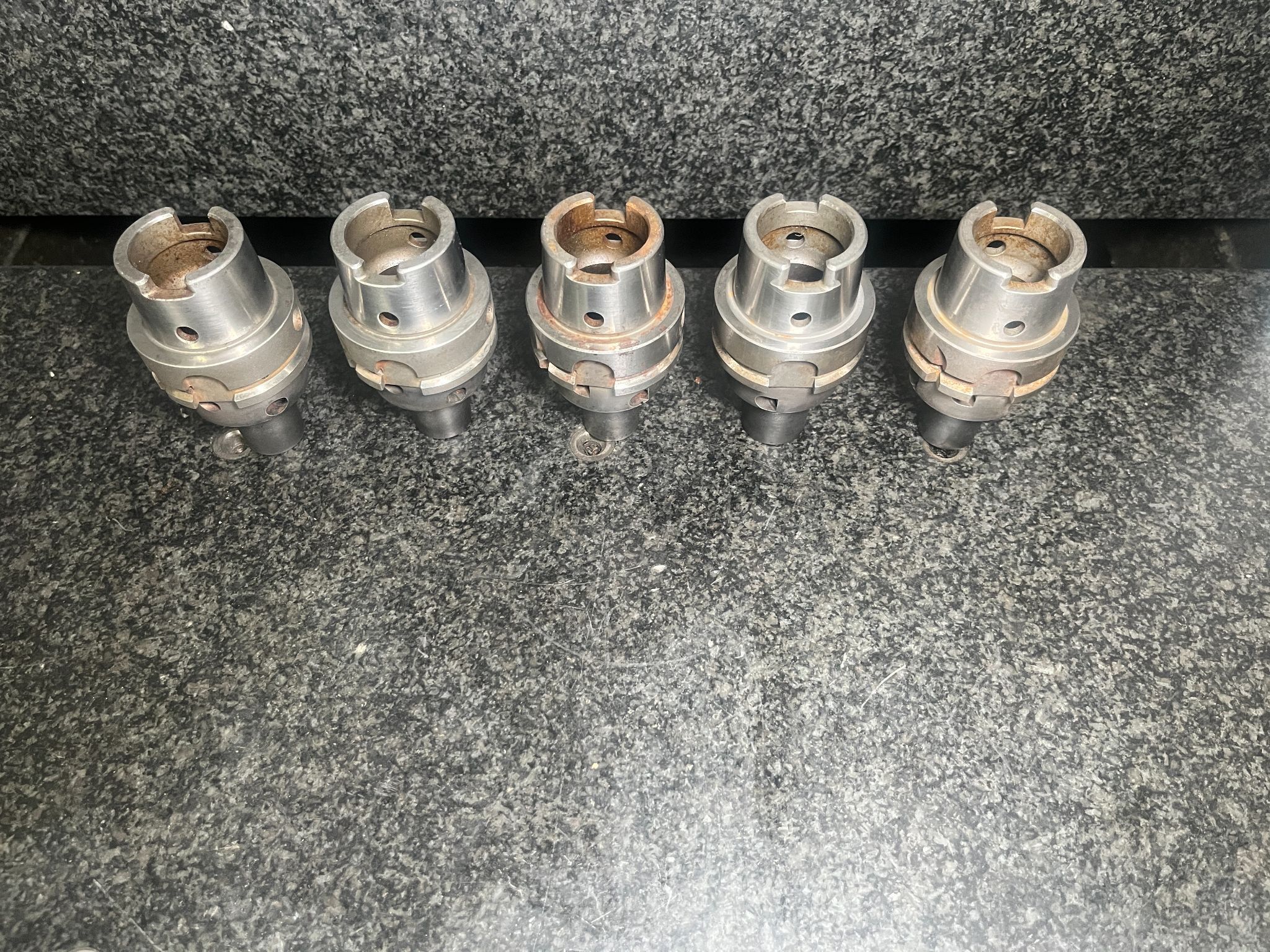 5x Parlec HSK-63A Heat Shrink Fit Tools HSK63A A63 1