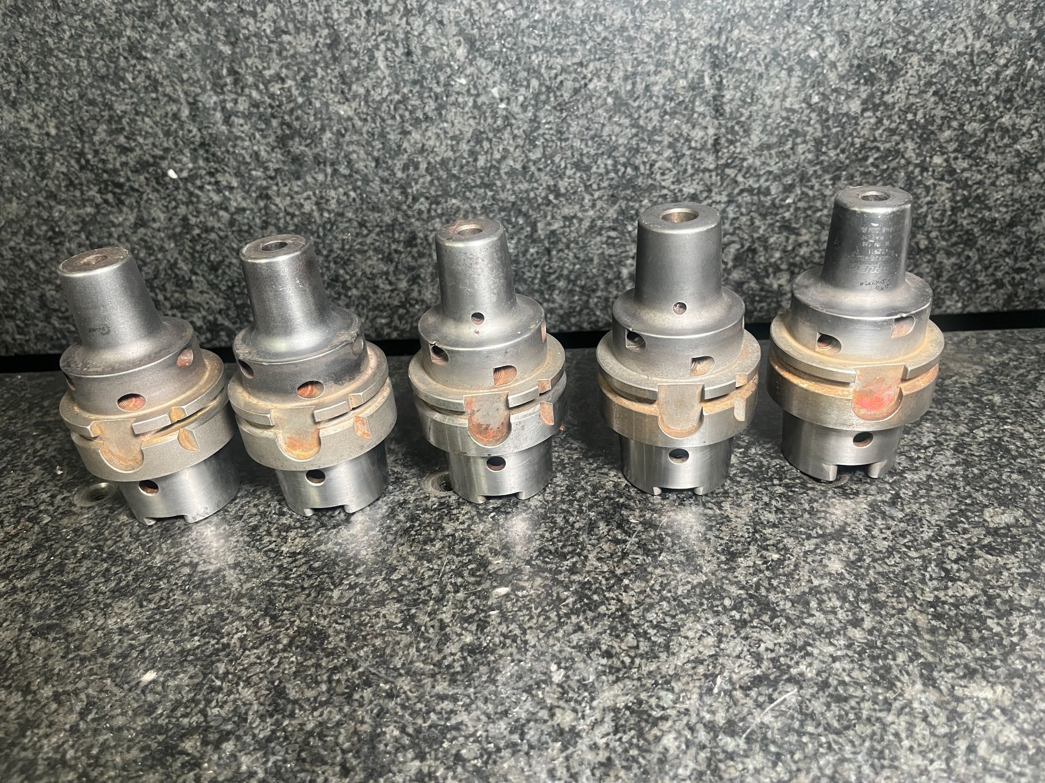 5x Parlec HSK63-A Heat Shrink Fit Tools HSK63A A63 1