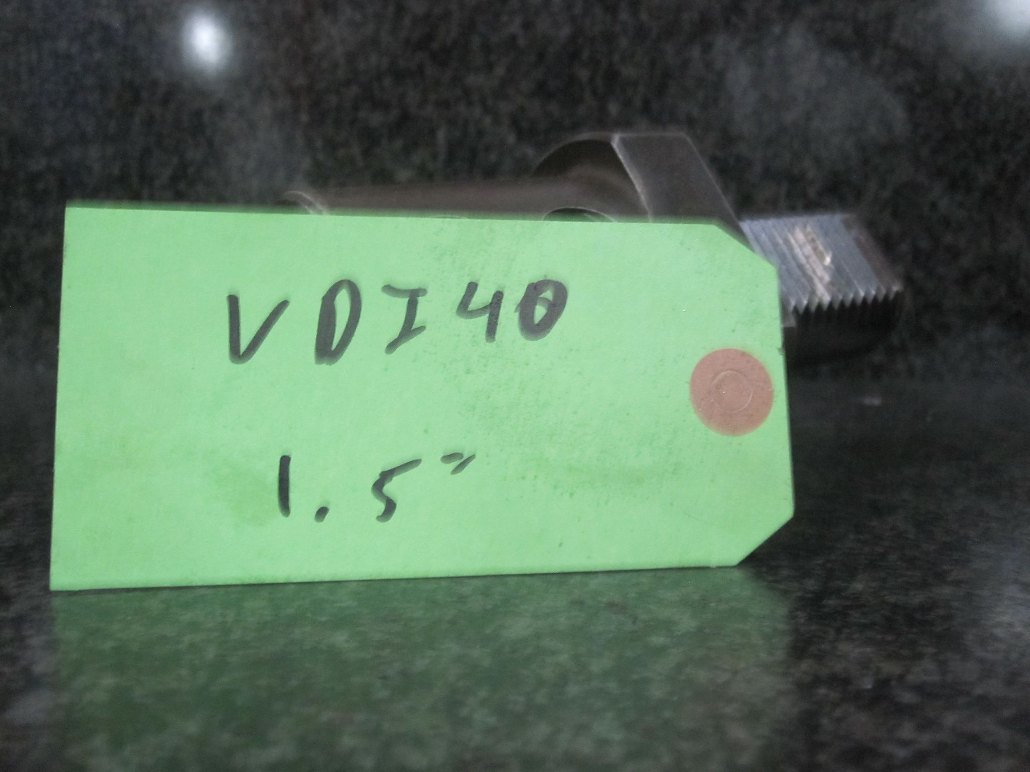 EWS 27.4038.1 VDI 40 VDI40 BORING BAR HOLDER STATIC 1.5" 1-1/2" 13