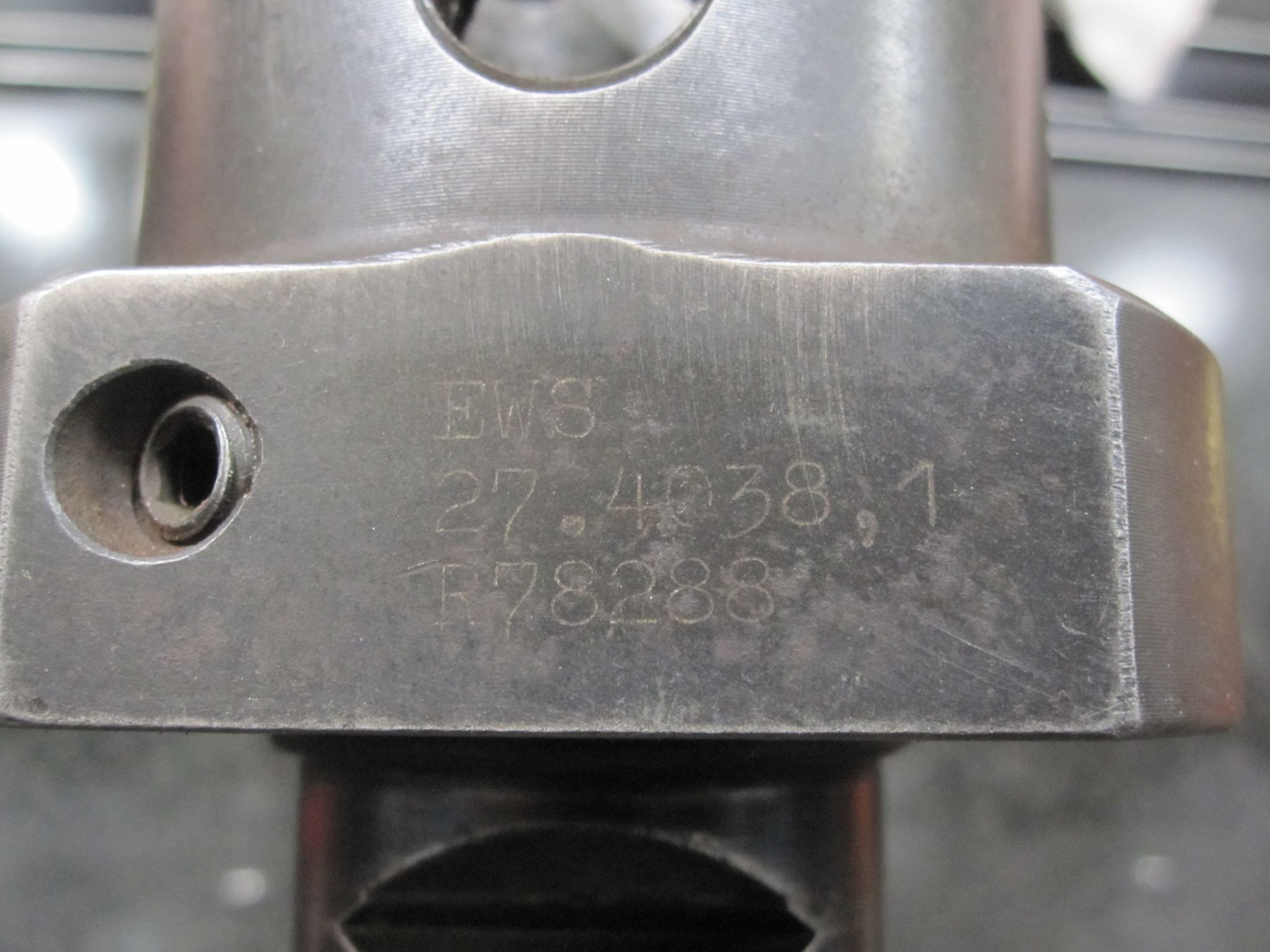 EWS 27.4038.1 VDI 40 VDI40 BORING BAR HOLDER STATIC 1.5" 1-1/2" 11