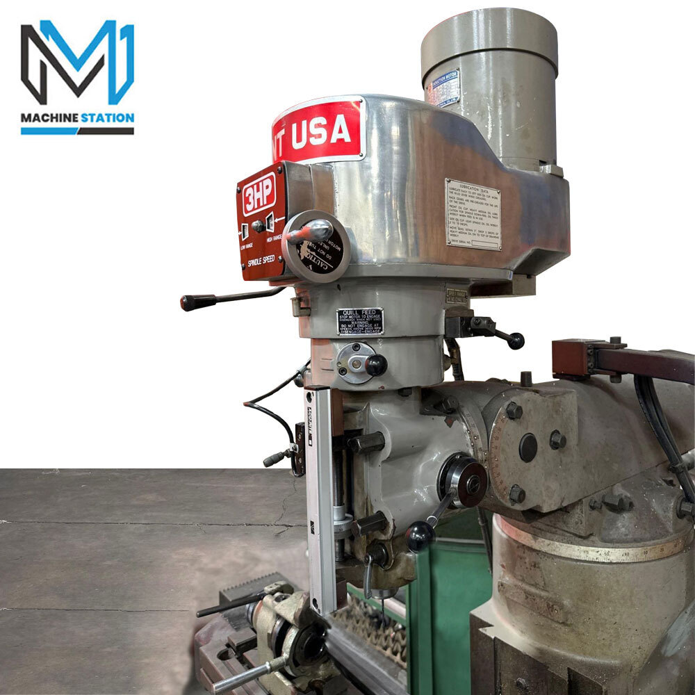 Kent KTM-3VS 9″ x 42″ Variable Speed CNC Vertical Milling 5