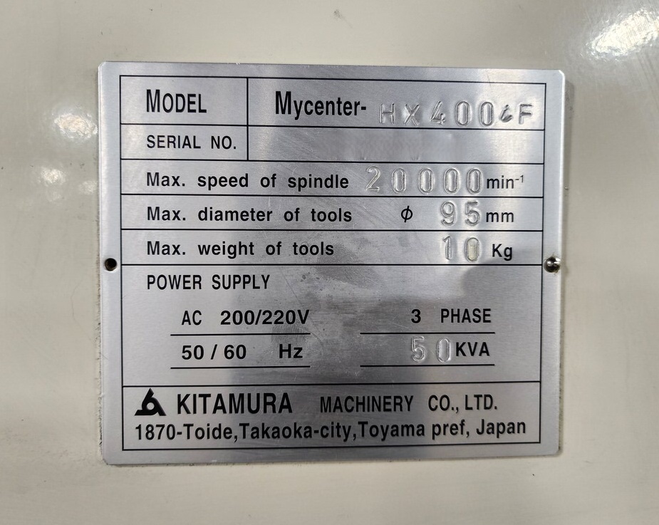 Kitamura Mycenter HX400iF (2)