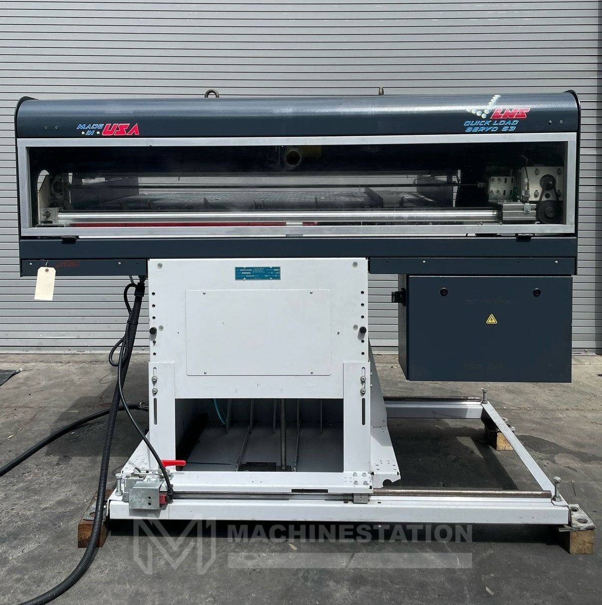LNS Quick Load Servo S3 Automatic Bar Feeder 0