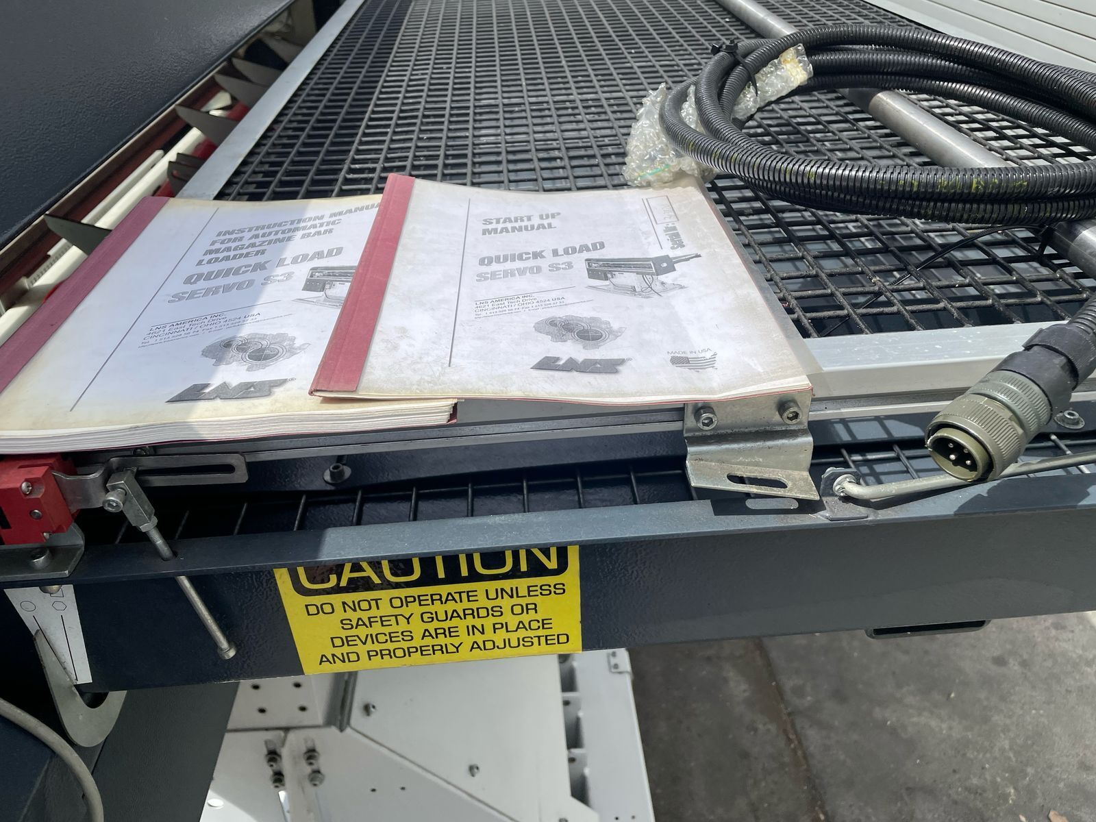 LNS Quick Load Servo S3 Automatic Bar Feeder 9