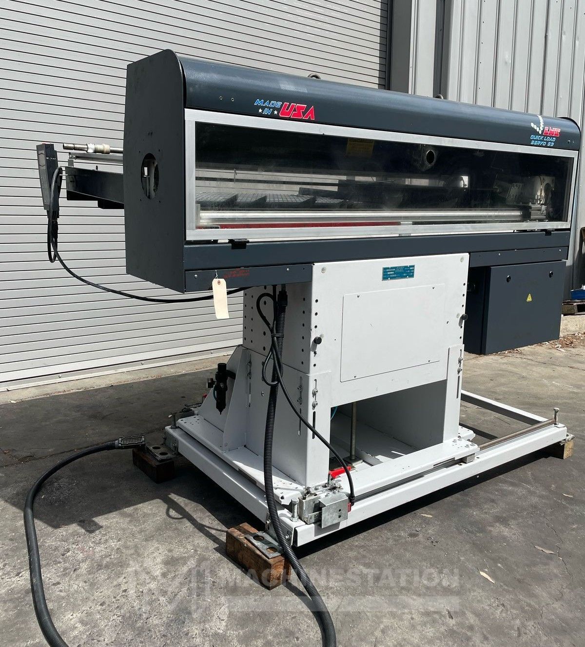 LNS Quick Load Servo S3 Automatic Bar Feeder 1