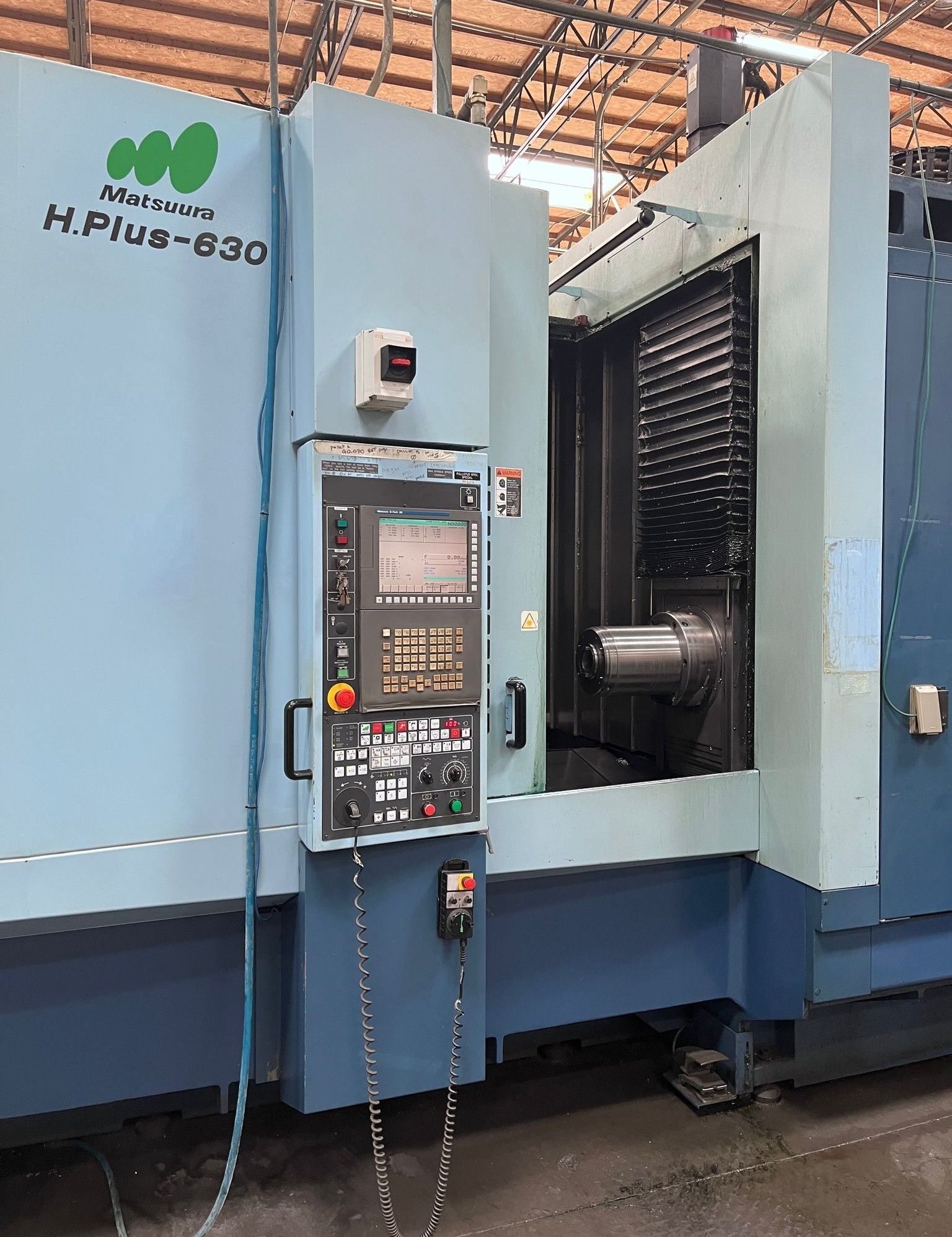 Matsuura H-Plus 630 CNC Horizontal Mill - 50 Taper HMC 5