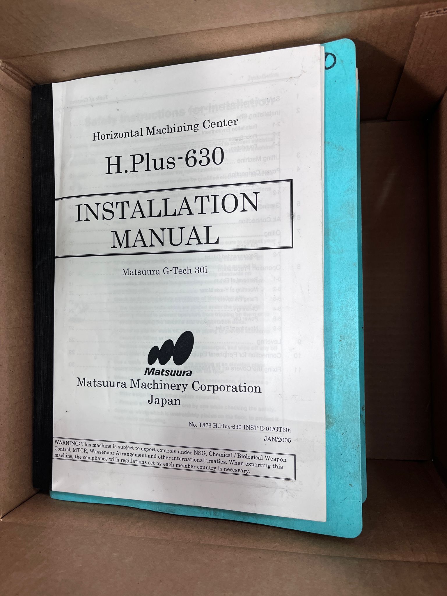Matsuura H-Plus 630 CNC Horizontal Mill - 50 Taper HMC 20