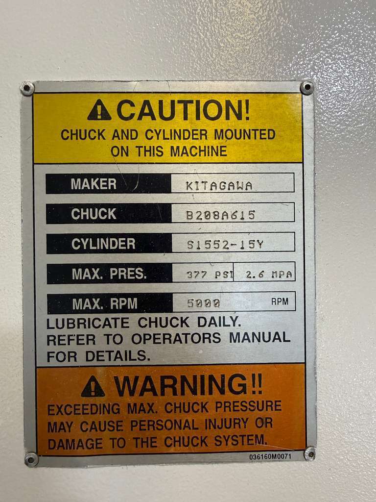 Mazak QTN 200-II CNC Turning Center - 8" Chuck Tool Presetter Tailstock Lathe 8
