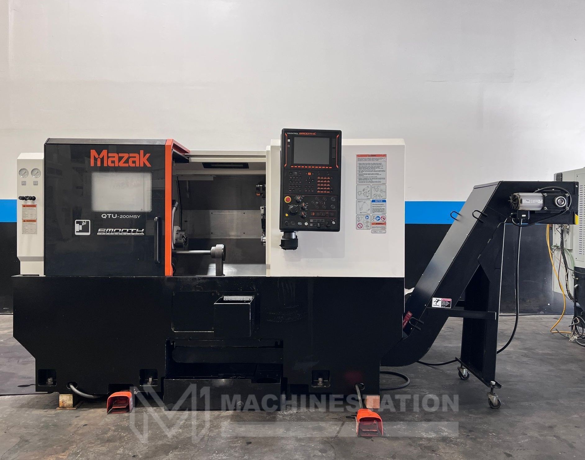 Mazak QTU-200MSY CNC Turning Center - Sub Spindle, Y Axis Lathe 0