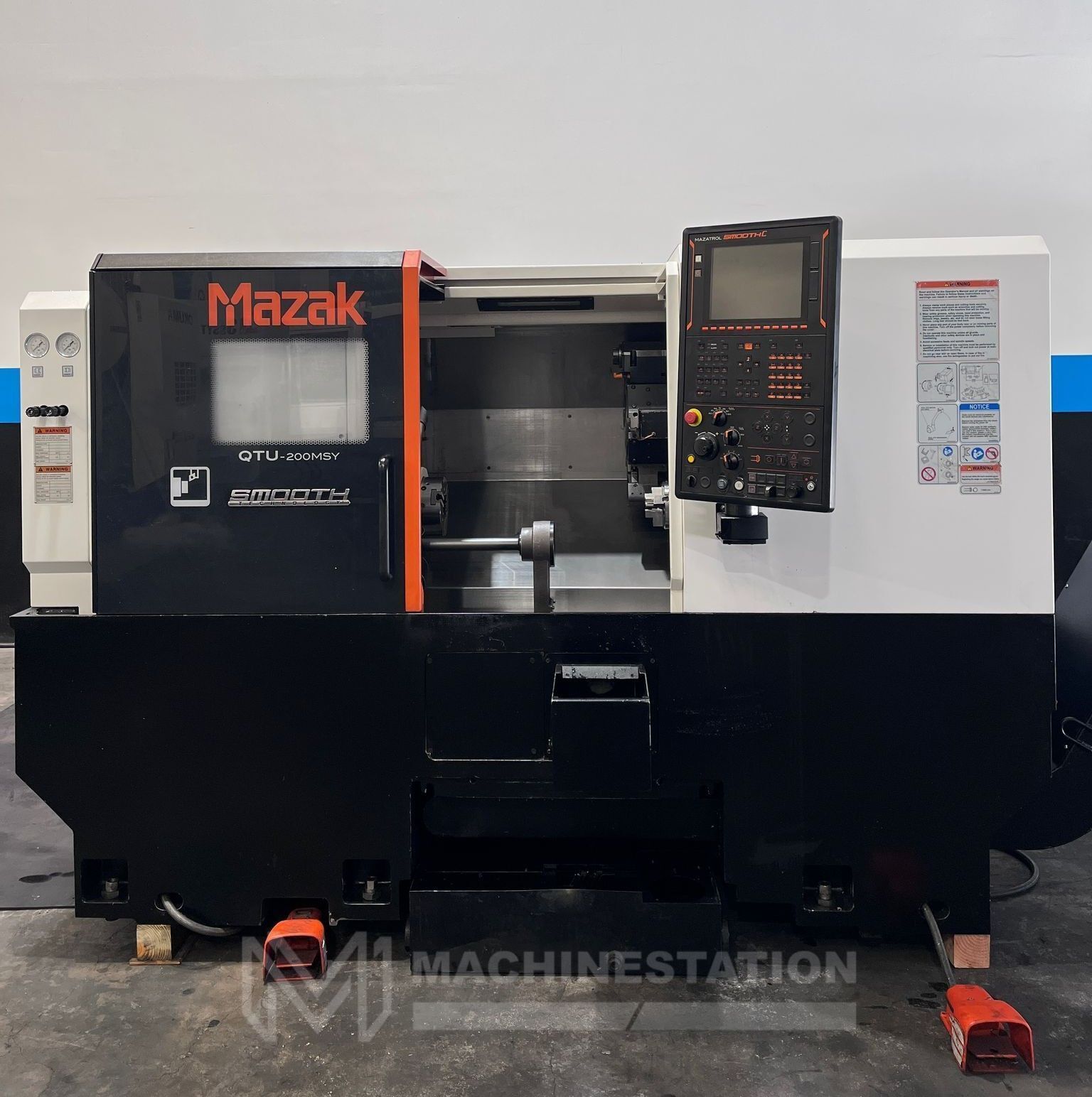 Mazak QTU-200MSY CNC Turning Center - Sub Spindle, Y Axis Lathe 1