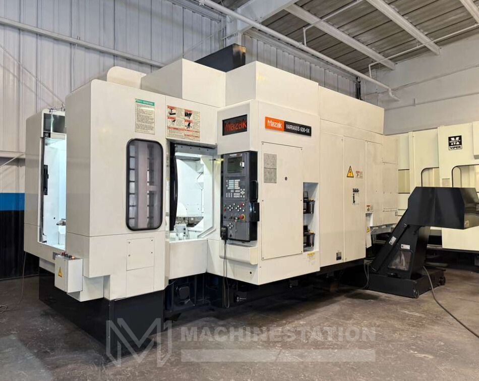 Mazak Variaxis 630-5X 5 Axis CNC Vertical Machining Center - Automatic Pallet Changer Mill 0