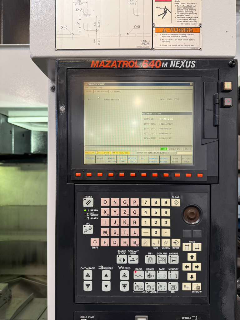 Mazak VCN 410A CNC Vertical Machining Center - Mill 10