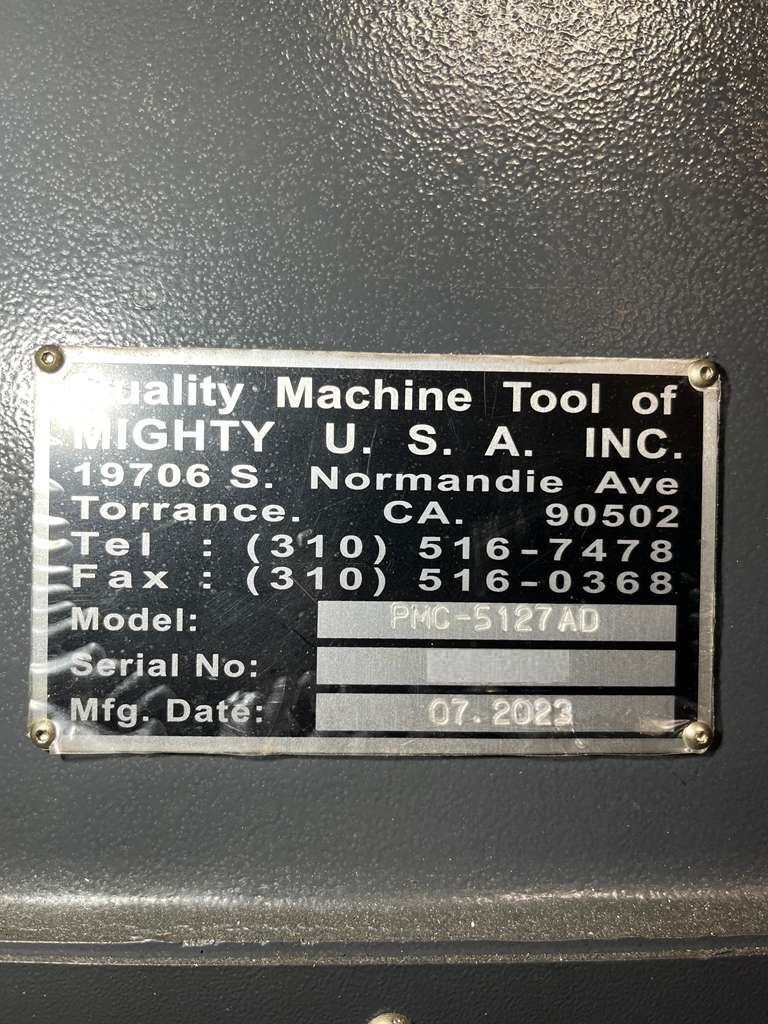 Mighty Viper PMC-5127AD CNC Bridge Mill - 2023 24