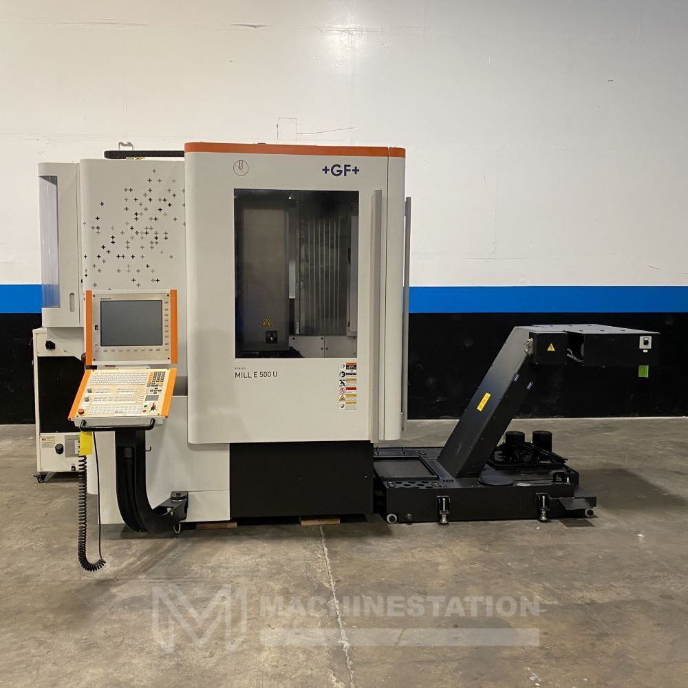 Mikron MILL E 500U 5 Axis CNC Vertical Machining Center 0