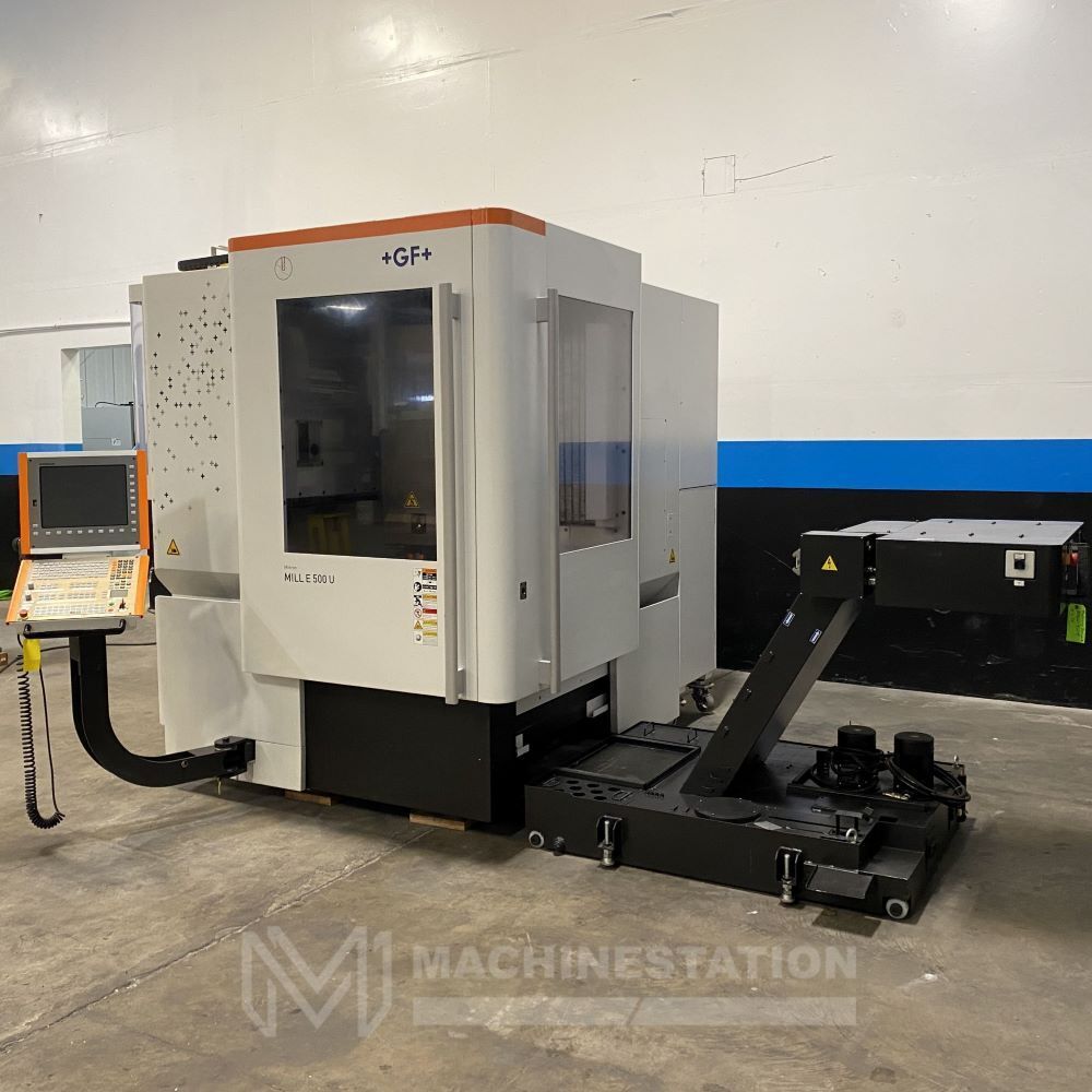 Mikron MILL E 500U 5 Axis CNC Vertical Machining Center 2