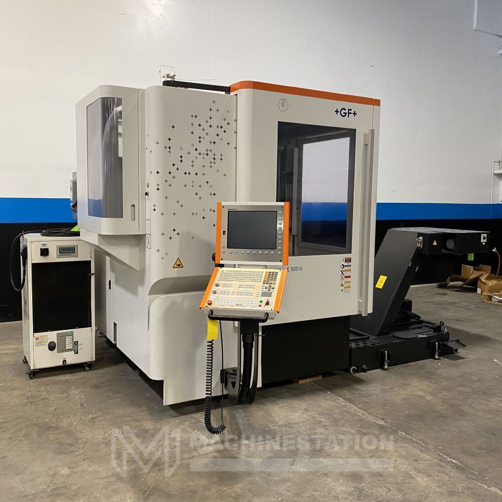 Mikron MILL E 500U 5 Axis CNC Vertical Machining Center 3