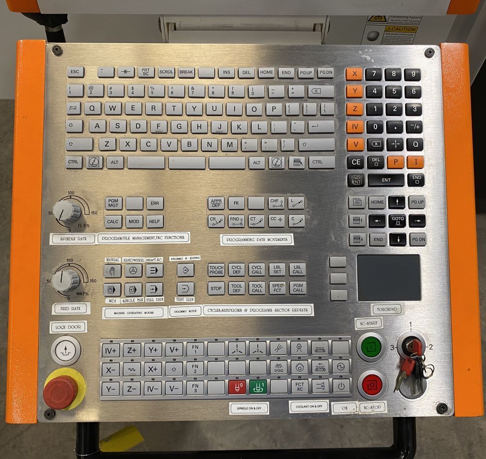 Mikron MILL E 500U 5 Axis CNC Vertical Machining Center 7