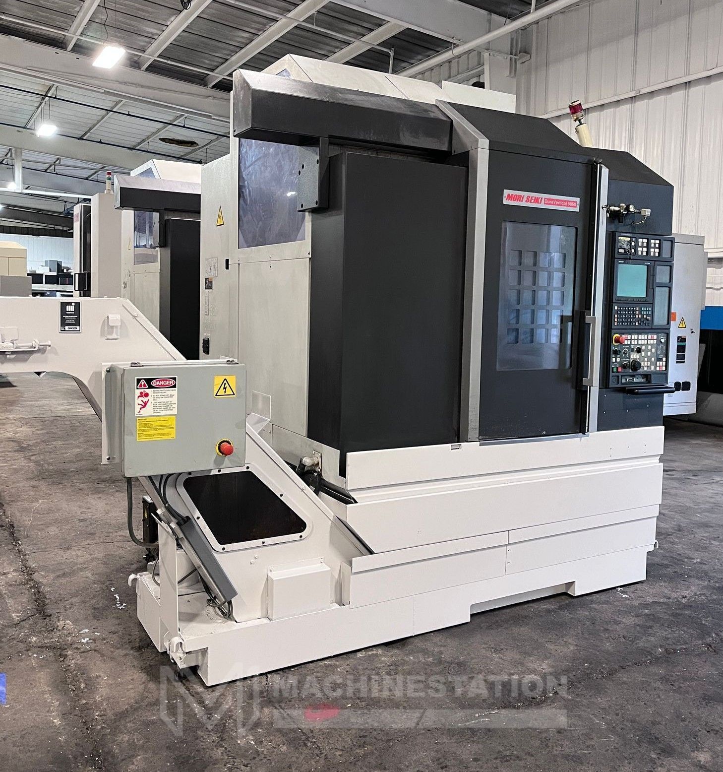 Mori Seiki DuraVertical 5060 CNC Vertical Mill - 4th Axis Mill 2