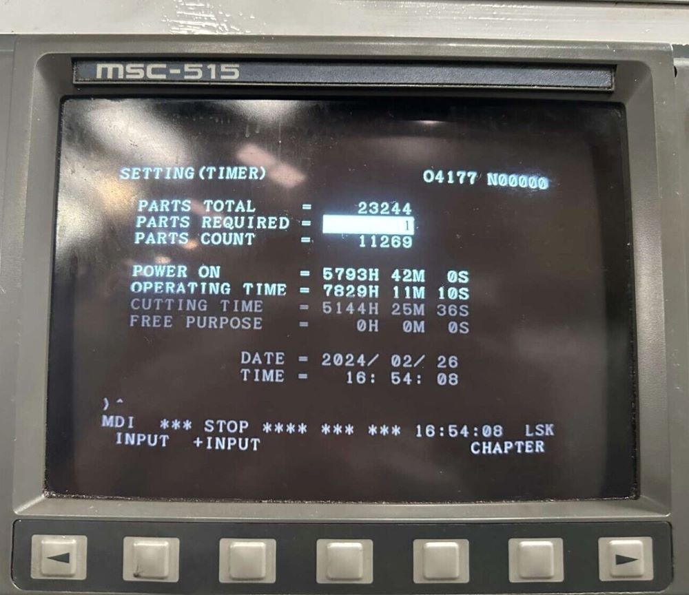 Mori Seiki MV-80C/50 CNC Vertical Machining Center - Mill 4