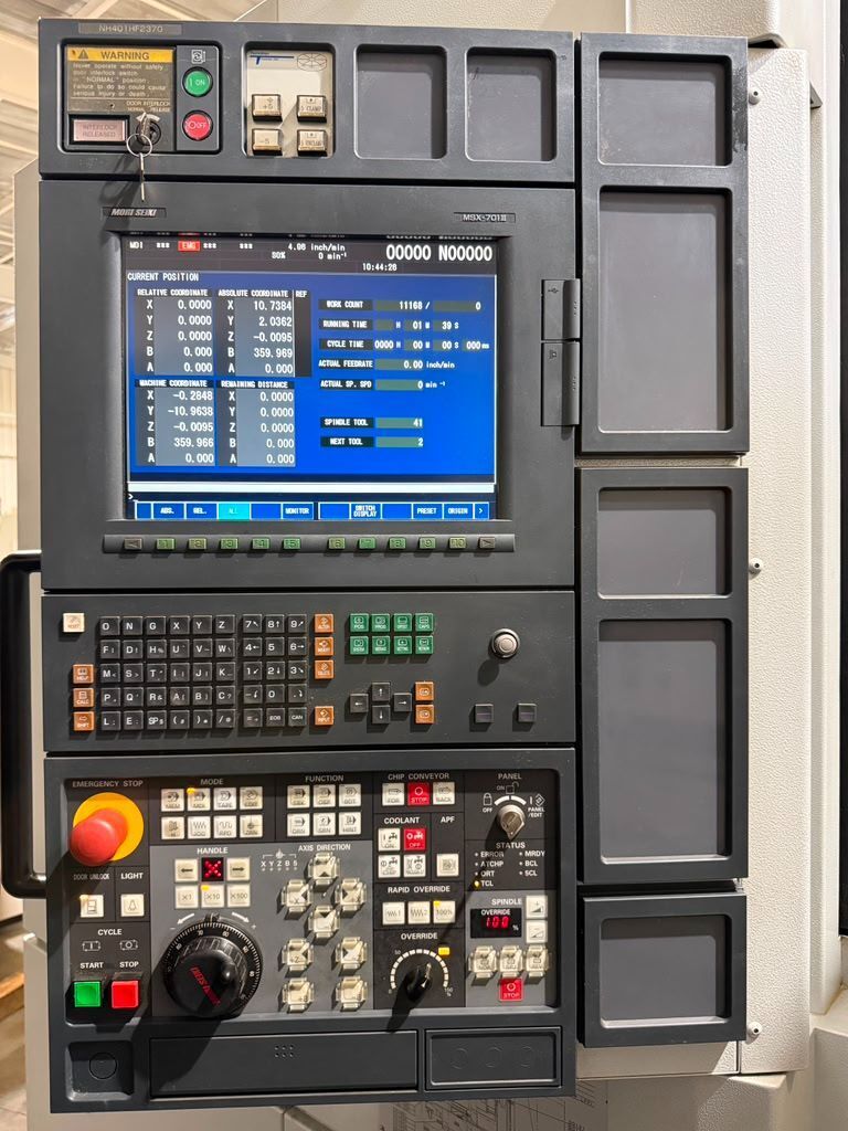 Mori Seiki NH4000 DCG Horizontal Machining Center - Mill 6
